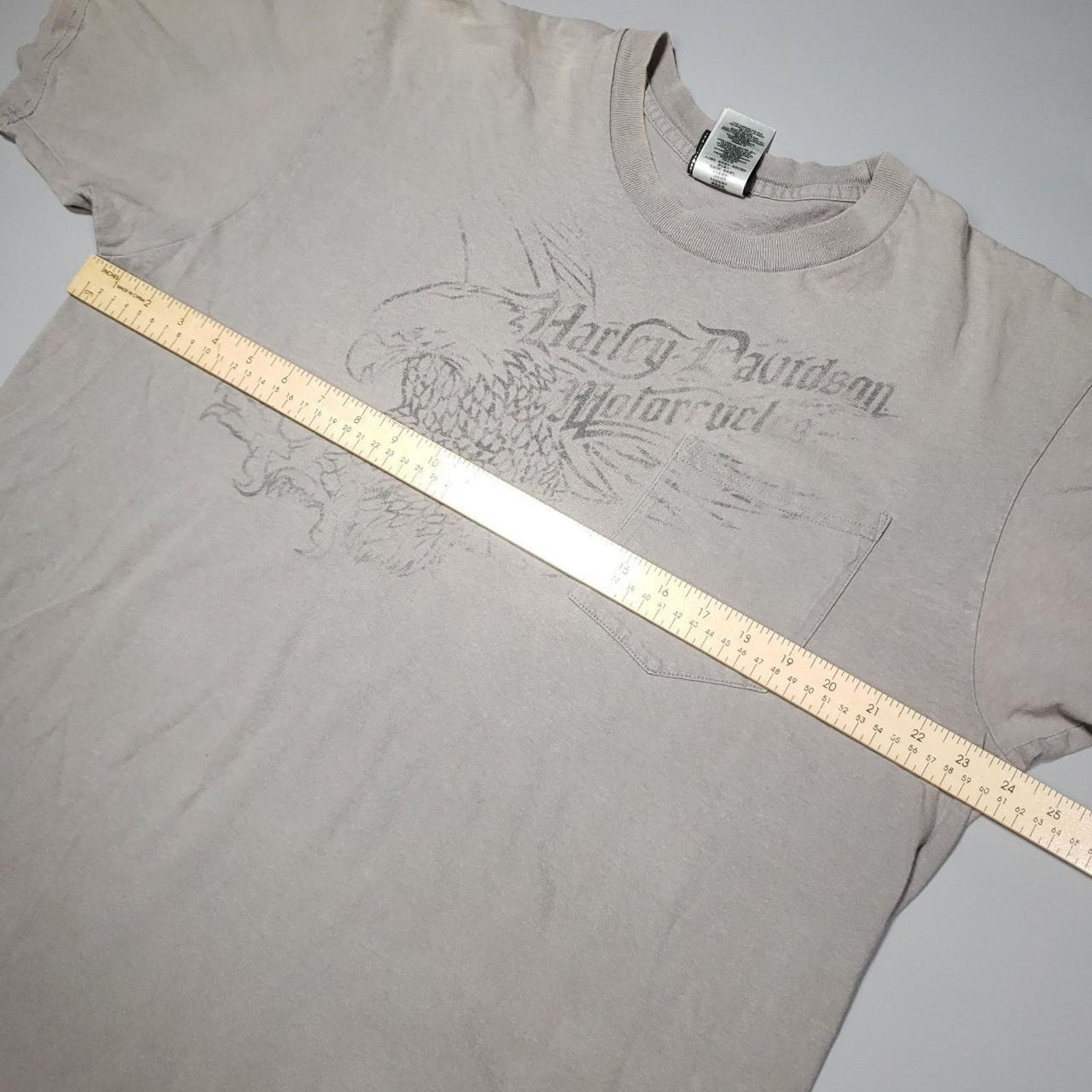 Harley Davidson Vintage Harley Davidson graphic pocket tee Mens XL Size US XL / EU 56 / 4 - 6 Thumbnail