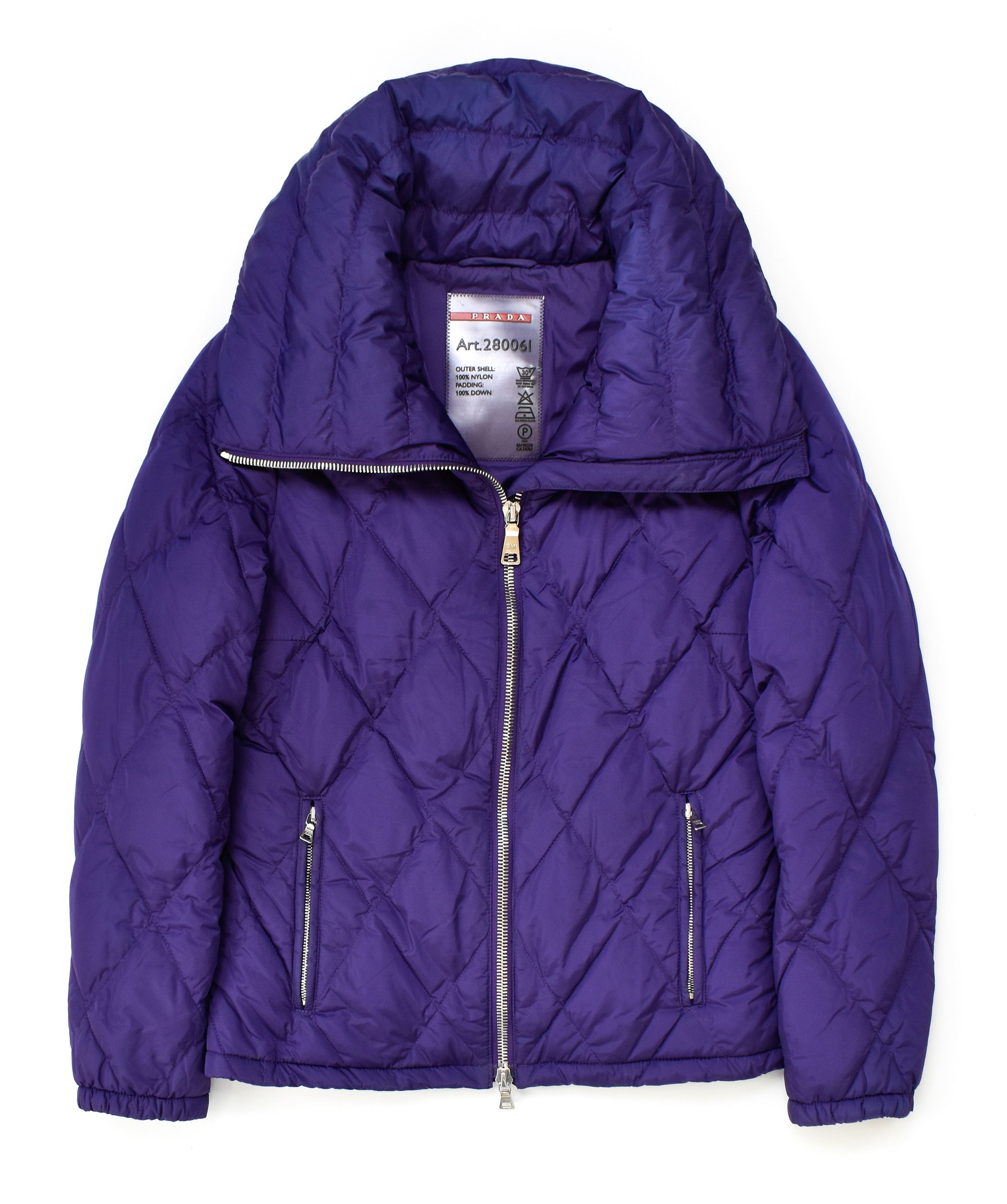 Prada PRADA 280061 Down Puffer Ski Jacket High Collar Coat Size 40 Size S / US 4 / IT 40 - 8 Thumbnail