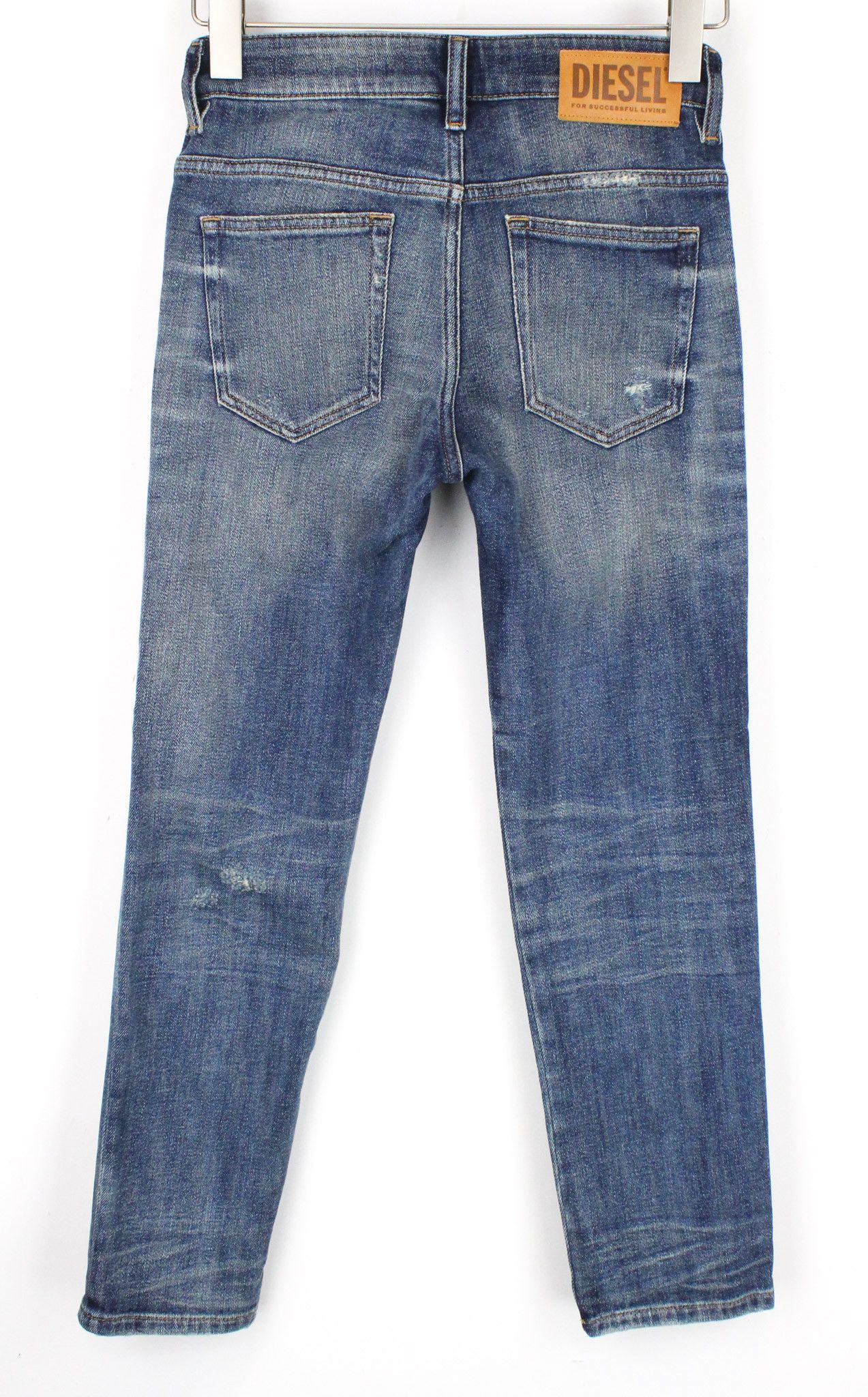Diesel D-RIFTY 0890Y W23/L30 Blue Distressed Jeans 69766 Size 23" - 2 Thumbnail