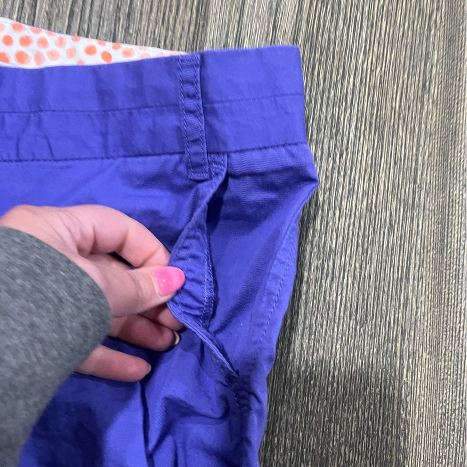 Vintage J Crew Shorts 3" Chino Broken In Mid Rise Flat Front Size 2 Size 26" / US 2 / IT 38 - 4 Thumbnail