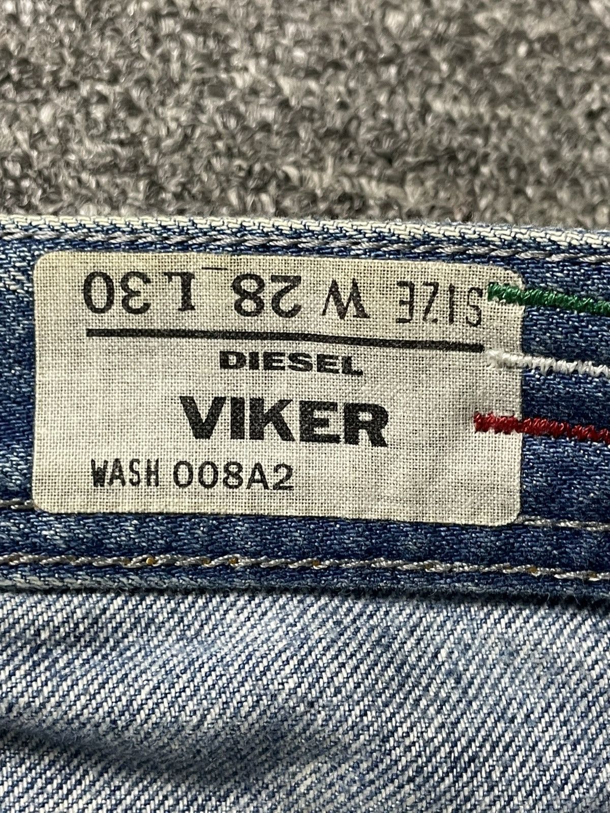 Diesel × Vintage Vintage DIESEL VIKER Distressed Denim Jeans (106) Size US 31 - 6 Thumbnail