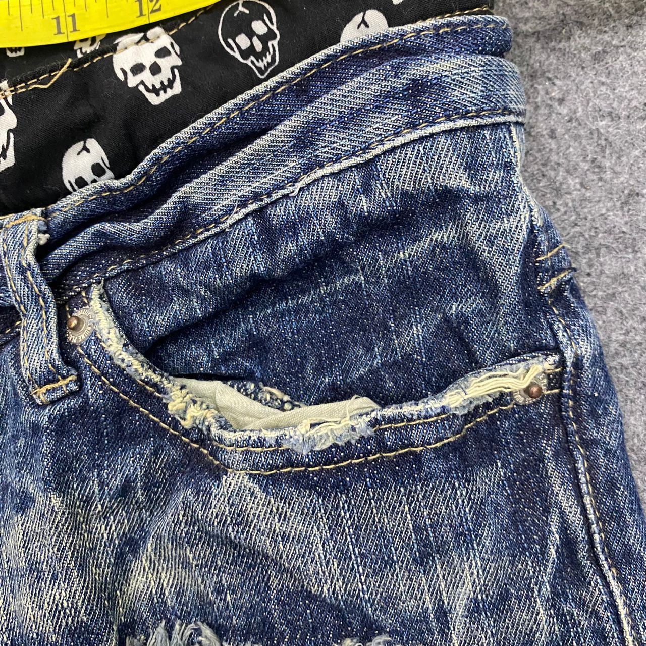If Six Was Nine 💥Best Offer💥Vintage Rush Hour Punk Short Pant Denim Size US 31 - 9 Thumbnail