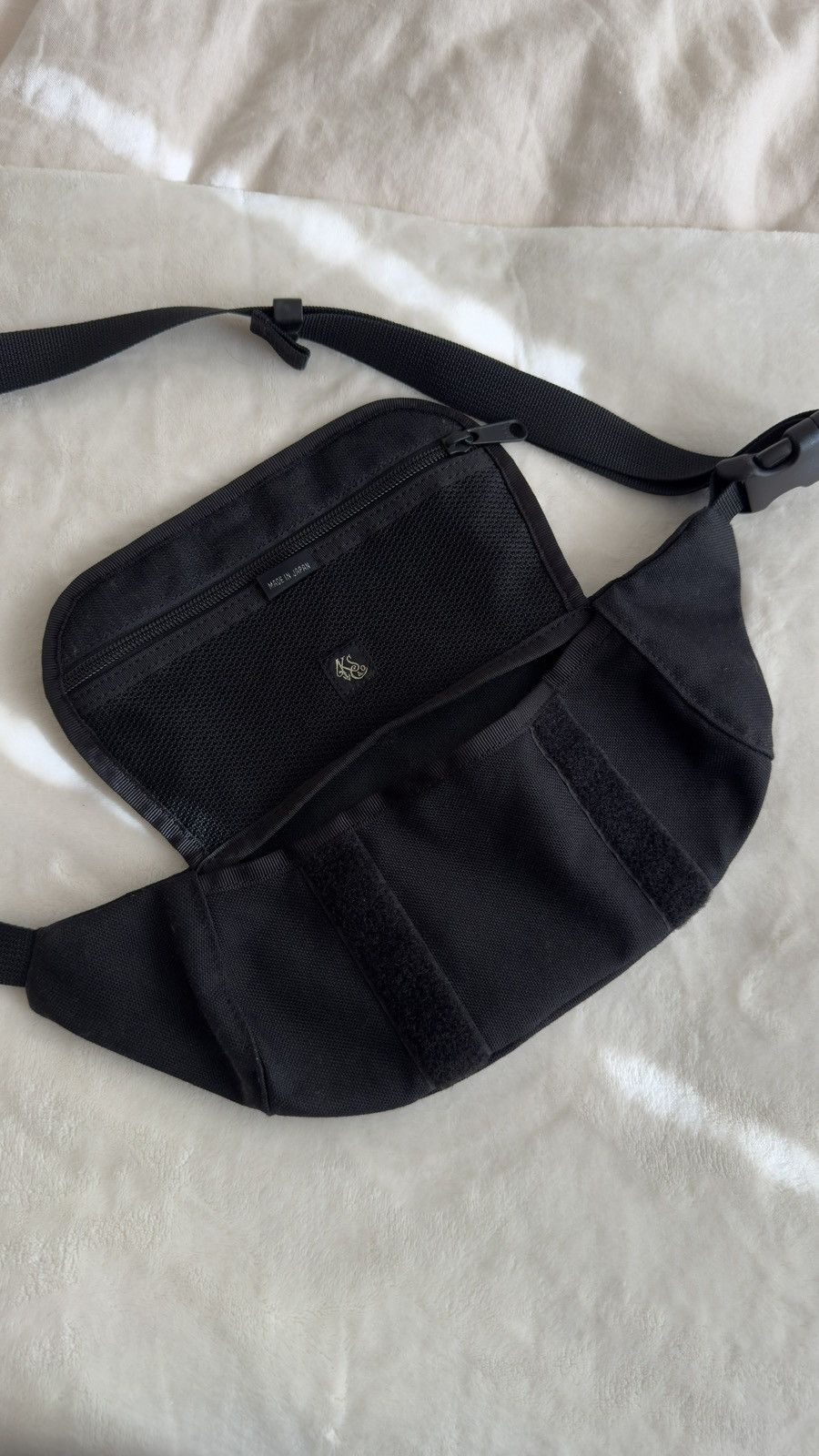 Kaptain Sunshine × Porter Porter/Kaptain Sunshine Travellers Fanny Bag - Black Size ONE SIZE - 3 Thumbnail