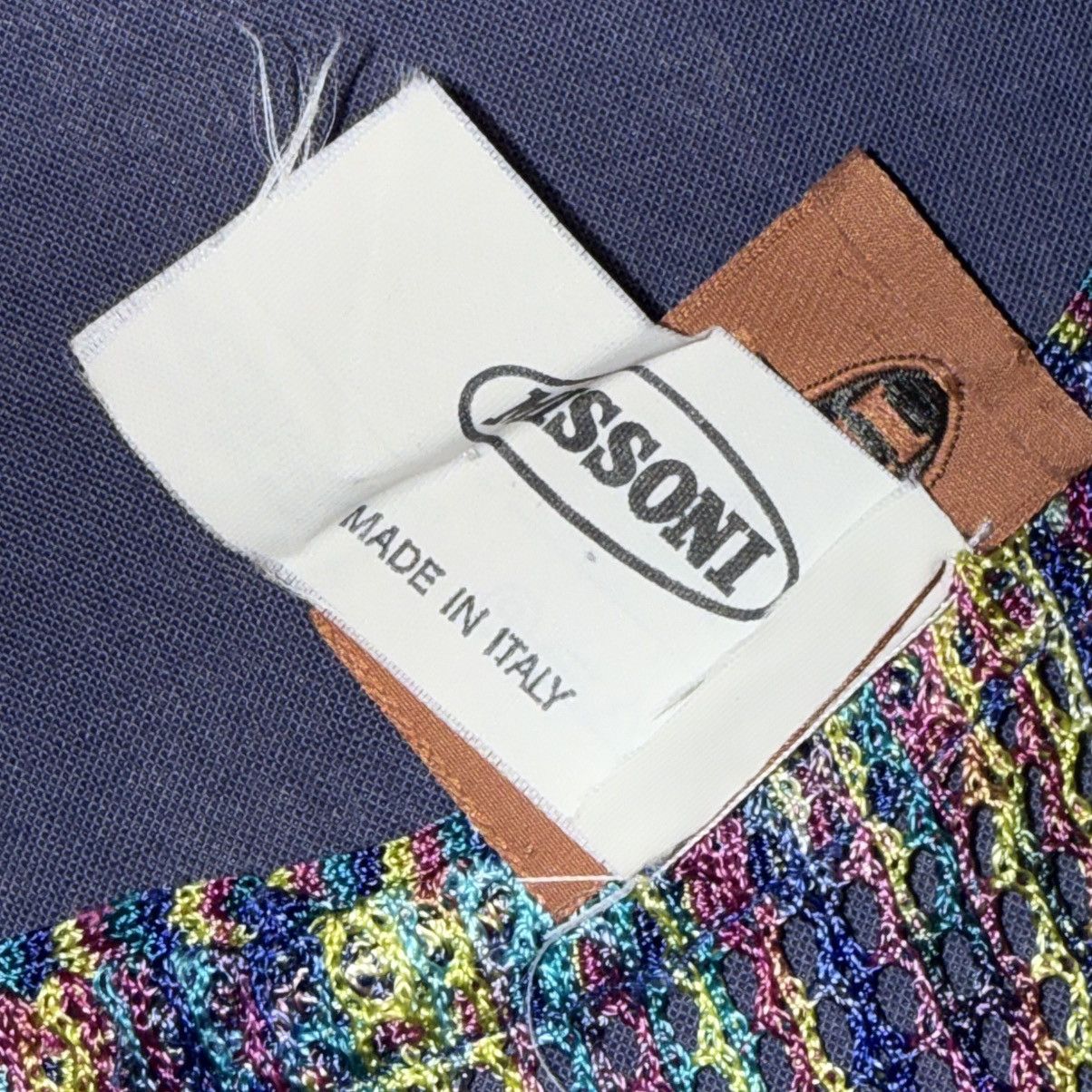 Missoni Missoni multicolor knit mesh tank top Size US L / EU 52-54 / 3 - 5 Thumbnail