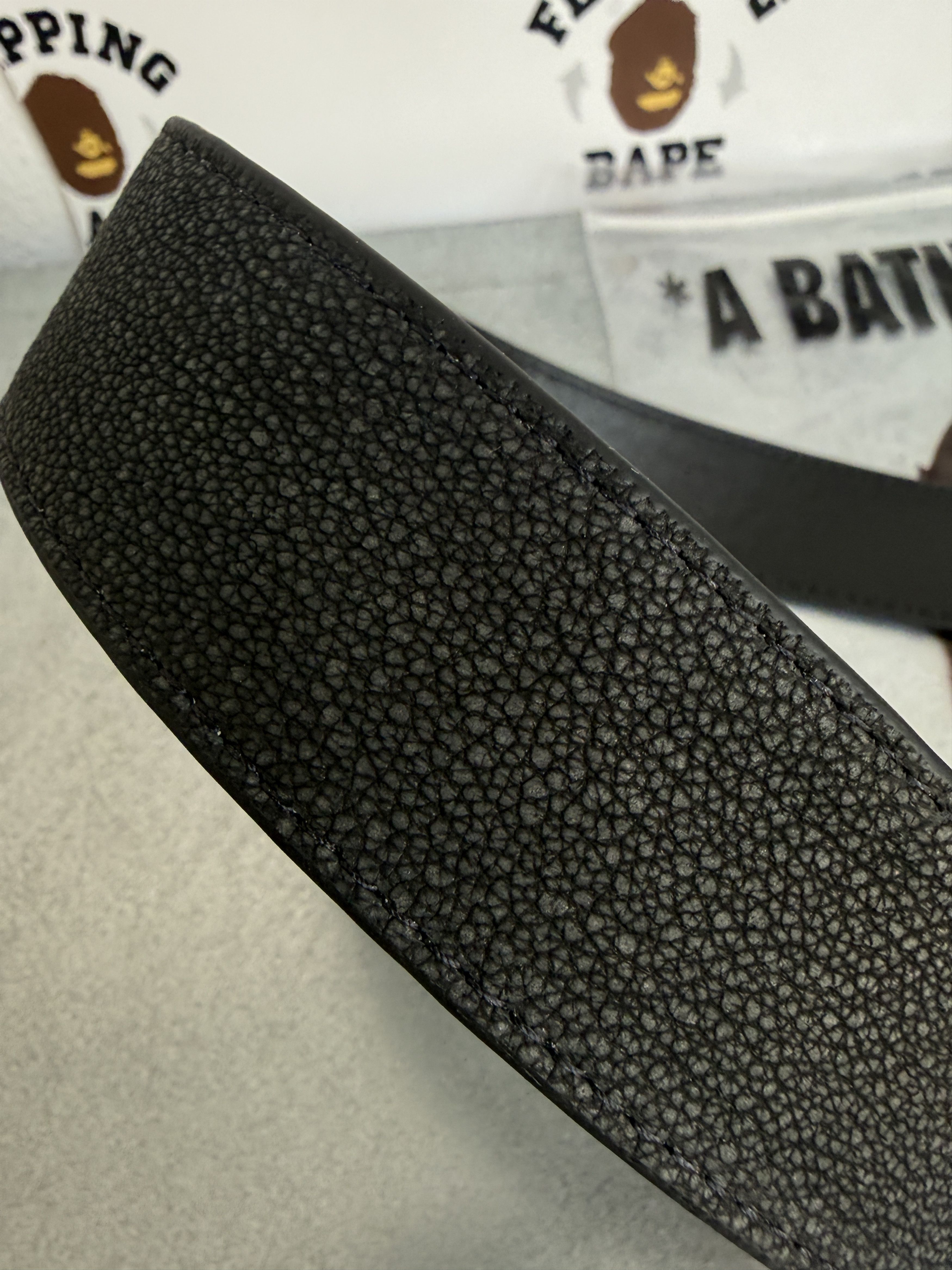 Bape BAPE REVERSIBLE LEATHER BELT Size ONE SIZE - 6 Thumbnail