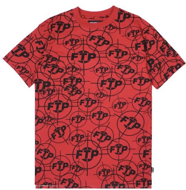 Fuck The Population FTP CROSSHAIR TEE LARGE Size US L / EU 52-54 / 3 - 1 Thumbnail