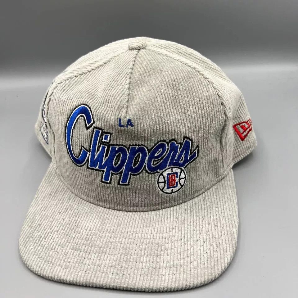 New Era Los Angeles LA Clippers Hat Men Corduroy The Golfer SnapBack Size ONE SIZE - 2 Thumbnail