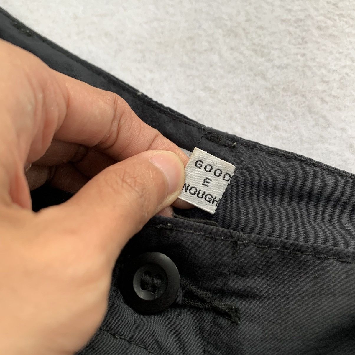 GOODENOUGH × Good Enough × Japanese Brand 2000s GDEH (Goodenough) Nylon 3D Pocket Cargo Pants Size US 30 / EU 46 - 10 Thumbnail