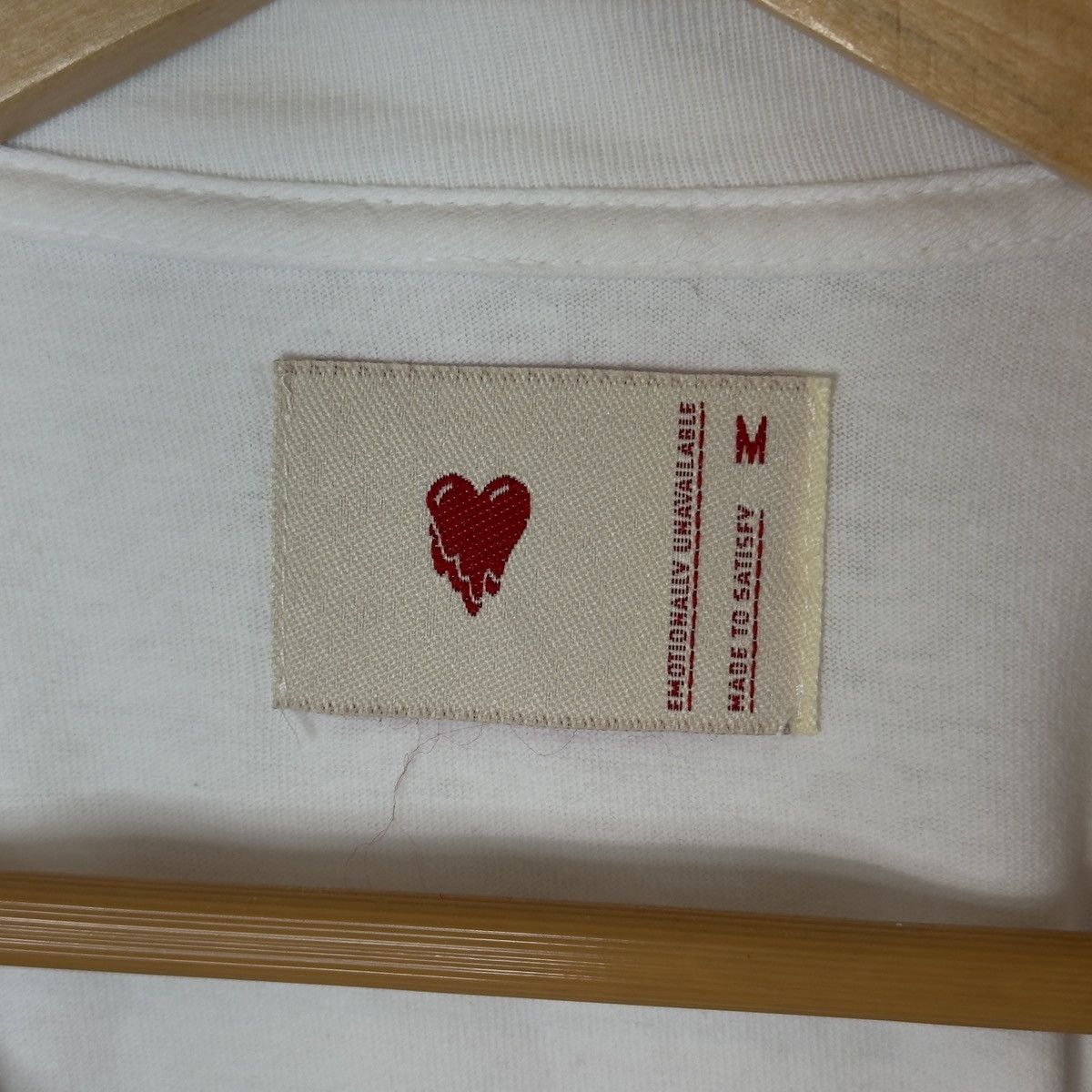 Emotionally Unavailable Positivity Patch Long Sleeve T-Shirt Size US M / EU 48-50 / 2 - 4 Thumbnail
