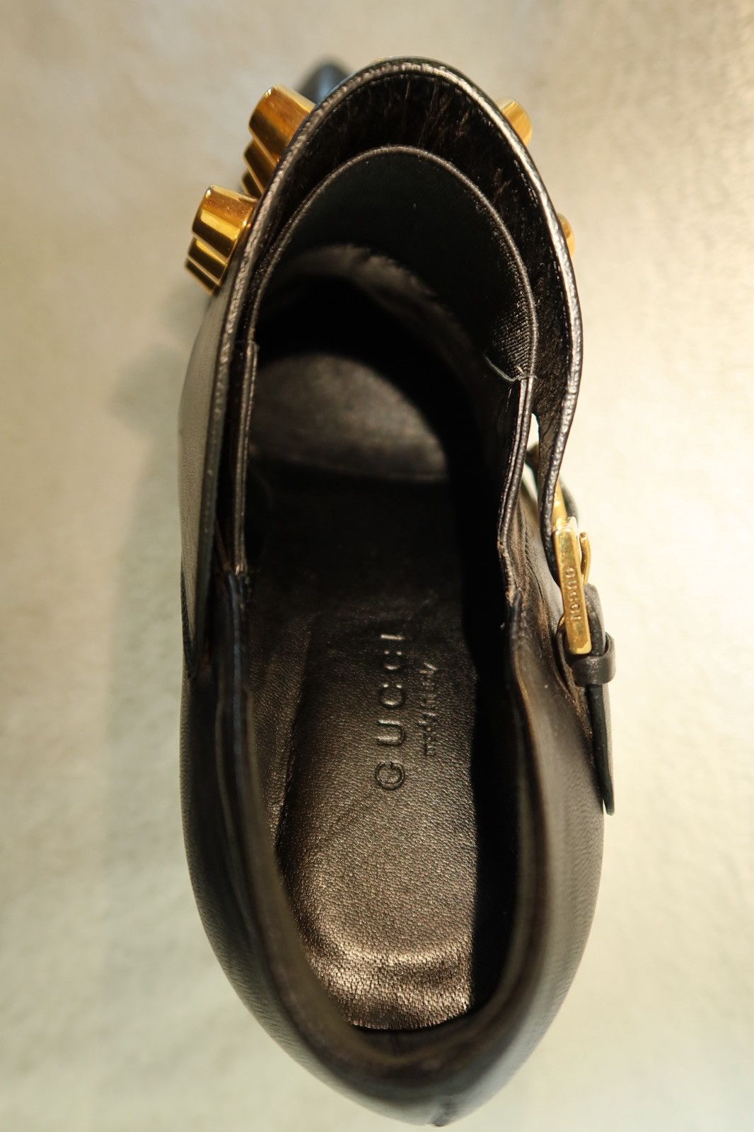 Gucci Gucci Alexandra Nappa Botties Size US 6.5 / IT 36.5 - 11 Thumbnail