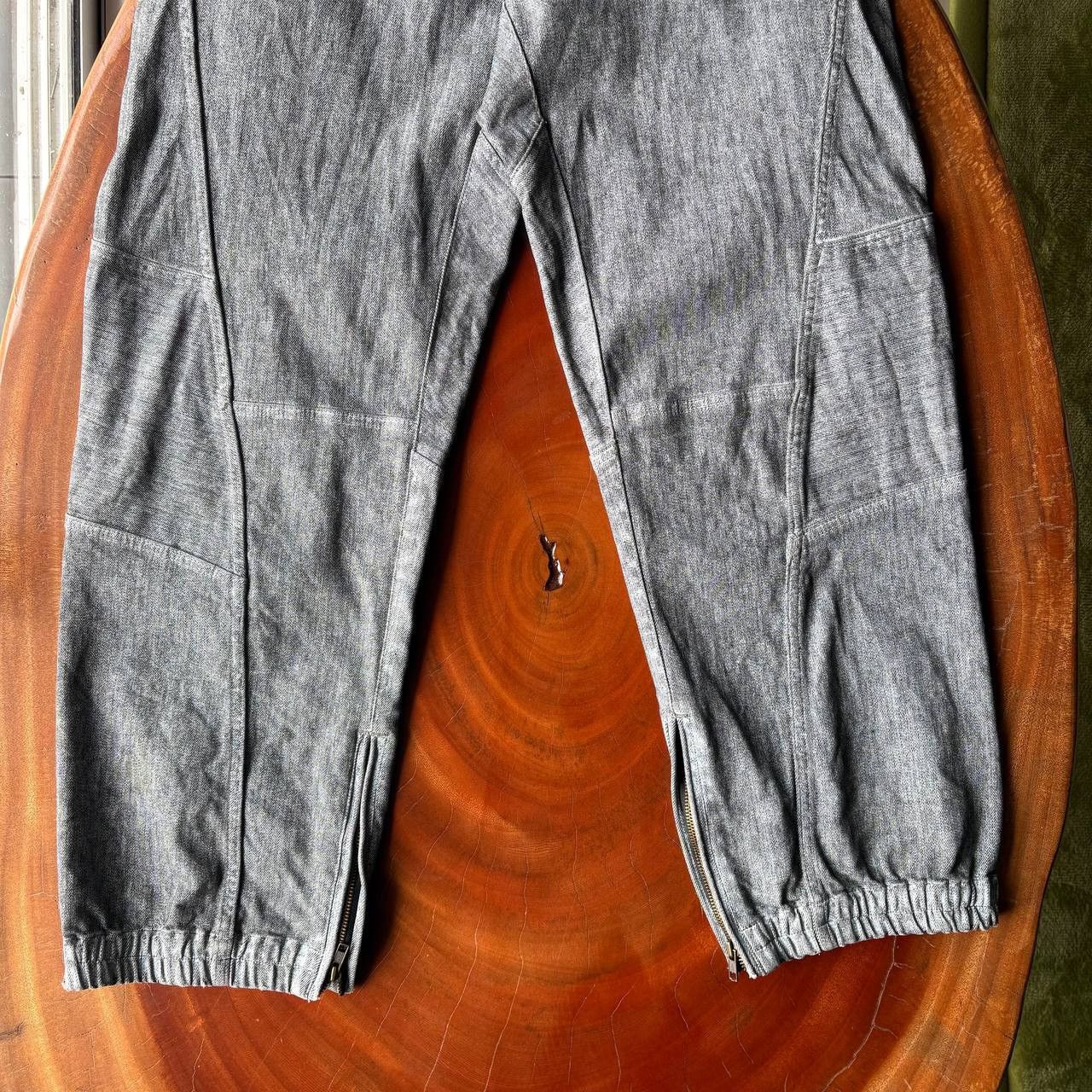 Japanese Brand Y2K Revolver Japan Parachute Style Design Grey Pants Size US 33 - 4 Thumbnail