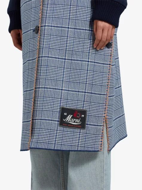 Marni oc11z0525 Wool Blend Waistcoat in Multicolor Size M / US 6-8 / IT 42-44 - 4 Thumbnail