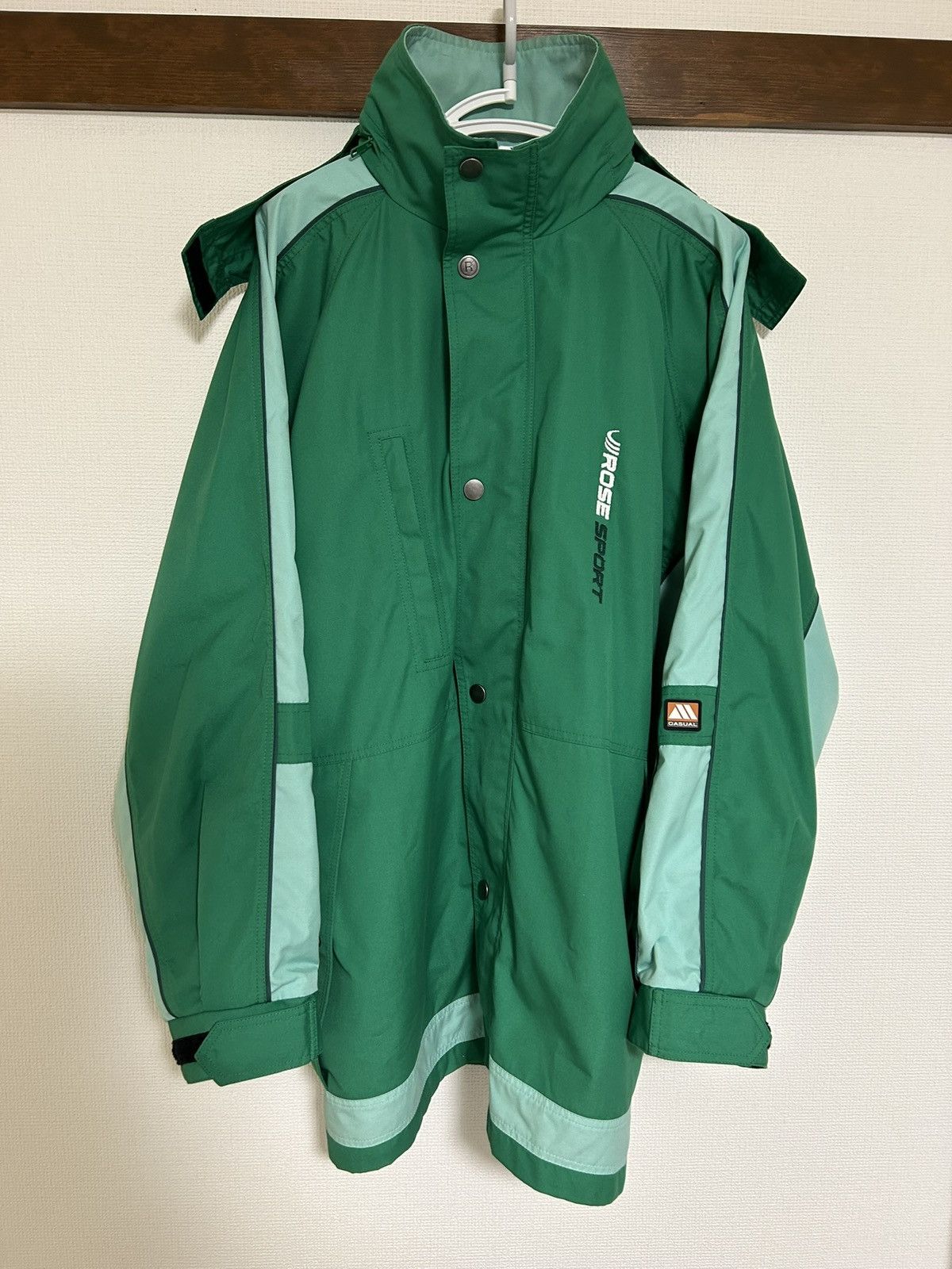 Martine Rose Martine Rose Green Anolak Size US XXL / EU 58 / 5 - 1 Thumbnail