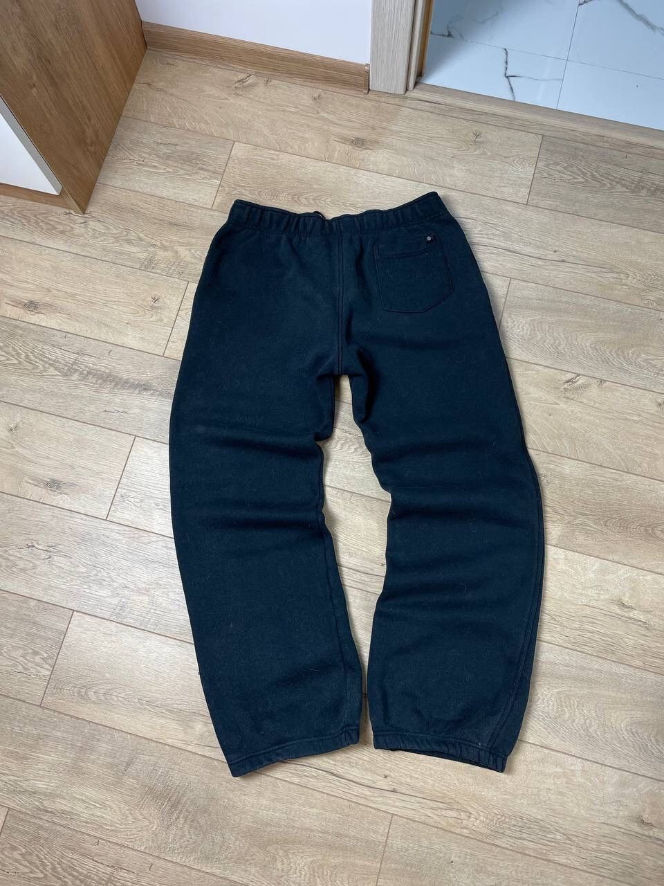 Nike × Vintage Vintage Nike 90’s Y2K Style Black Drill Sweatpants Rap Pants Size US 34 / EU 50 - 10 Thumbnail