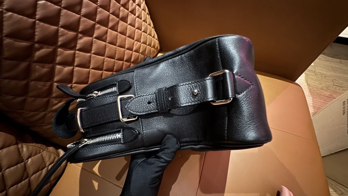 Hermes Hermes Habdo Reporter Black Shoulder Bag Size ONE SIZE - 14 Thumbnail