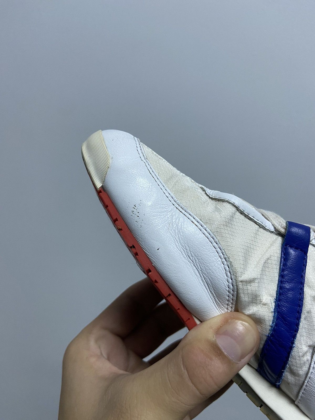 Vintage × Y-3 × Yohji Yamamoto Y 3 Yohji Yamamoto Vintage Leather Sneakers France Japanese Size US 8.5 / EU 41-42 - 11 Thumbnail