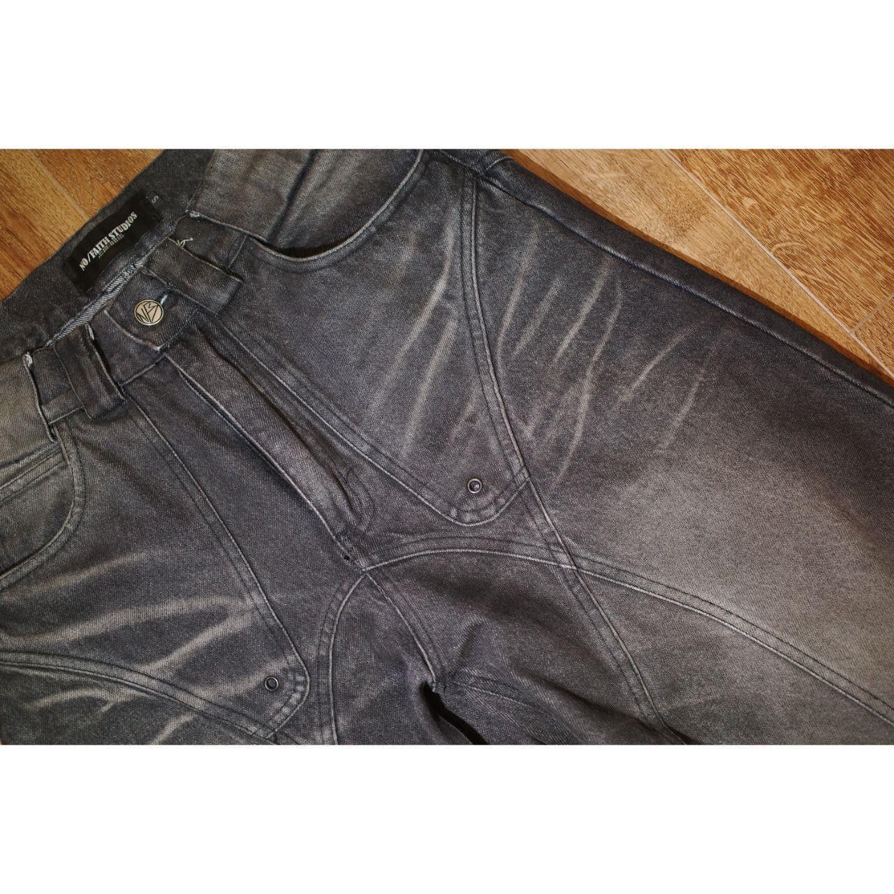 No Faith Studios SUN FADED DUNE BAGGY DENIM Size US 30 / EU 46 - 4 Thumbnail