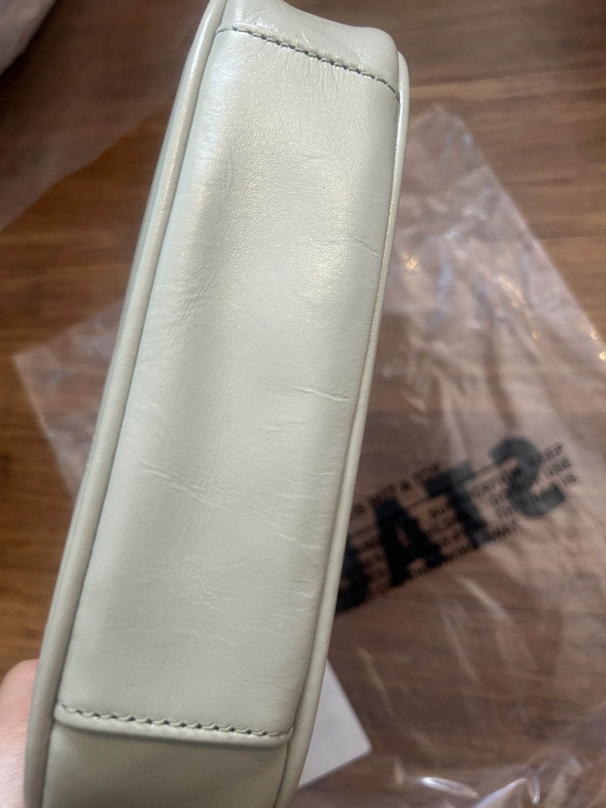 Staud Staud OWEN Bag 100% Cow Leather Pale Jade Original Price$295 Size ONE SIZE - 4 Thumbnail
