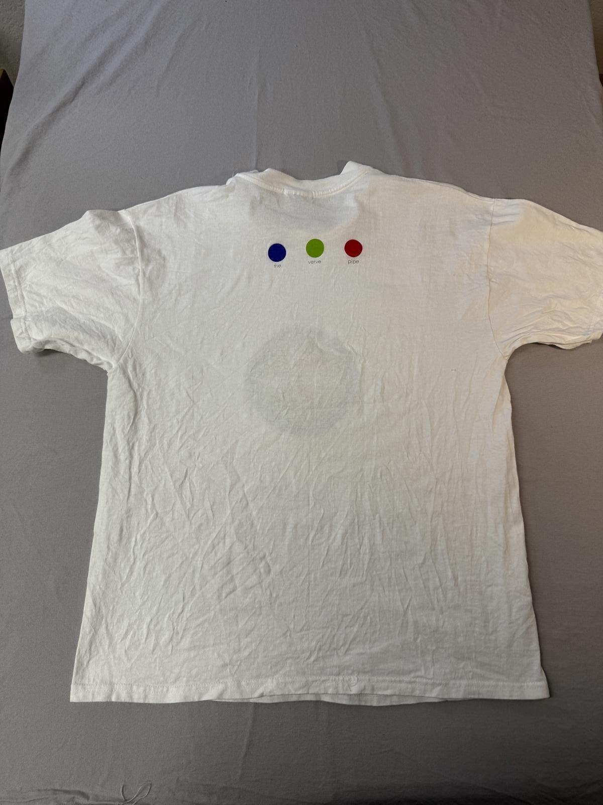 Hanes VTG The Verve Pipe Band T-shirt Blue Green Red Circles - L Size US L / EU 52-54 / 3 - 3 Thumbnail