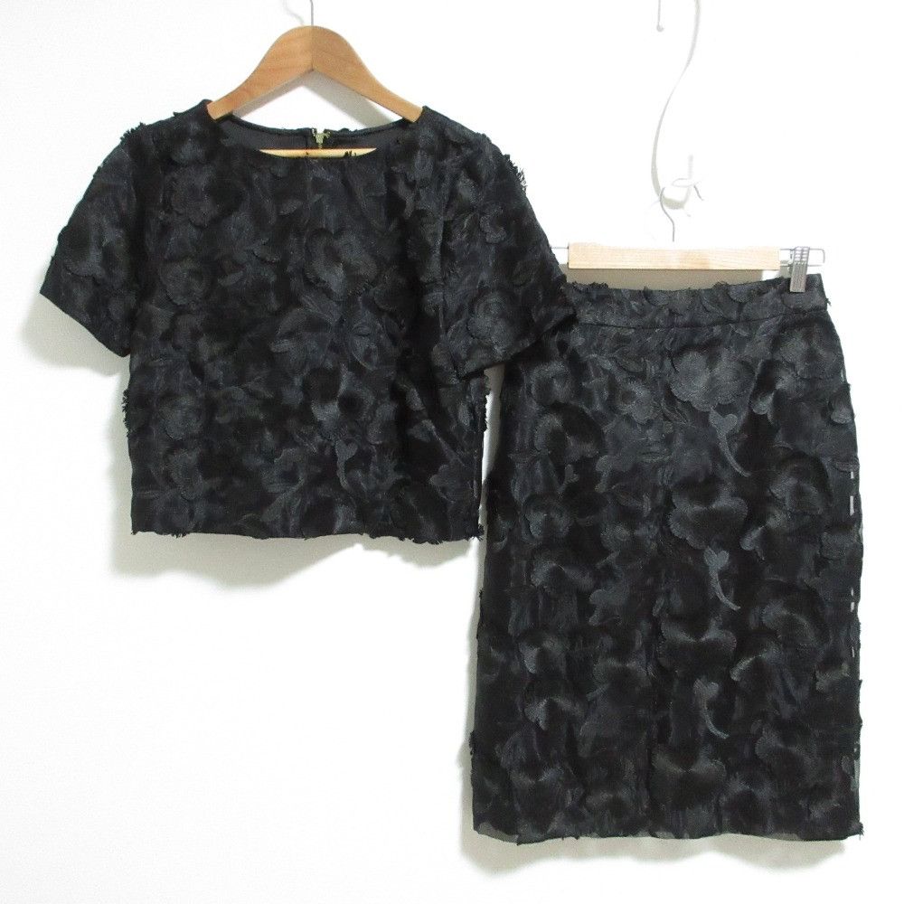 Kate Spade Kate Spade Flower Jacquard Setup Blouse Skirt Textile Suits DUTY FREE for USA
