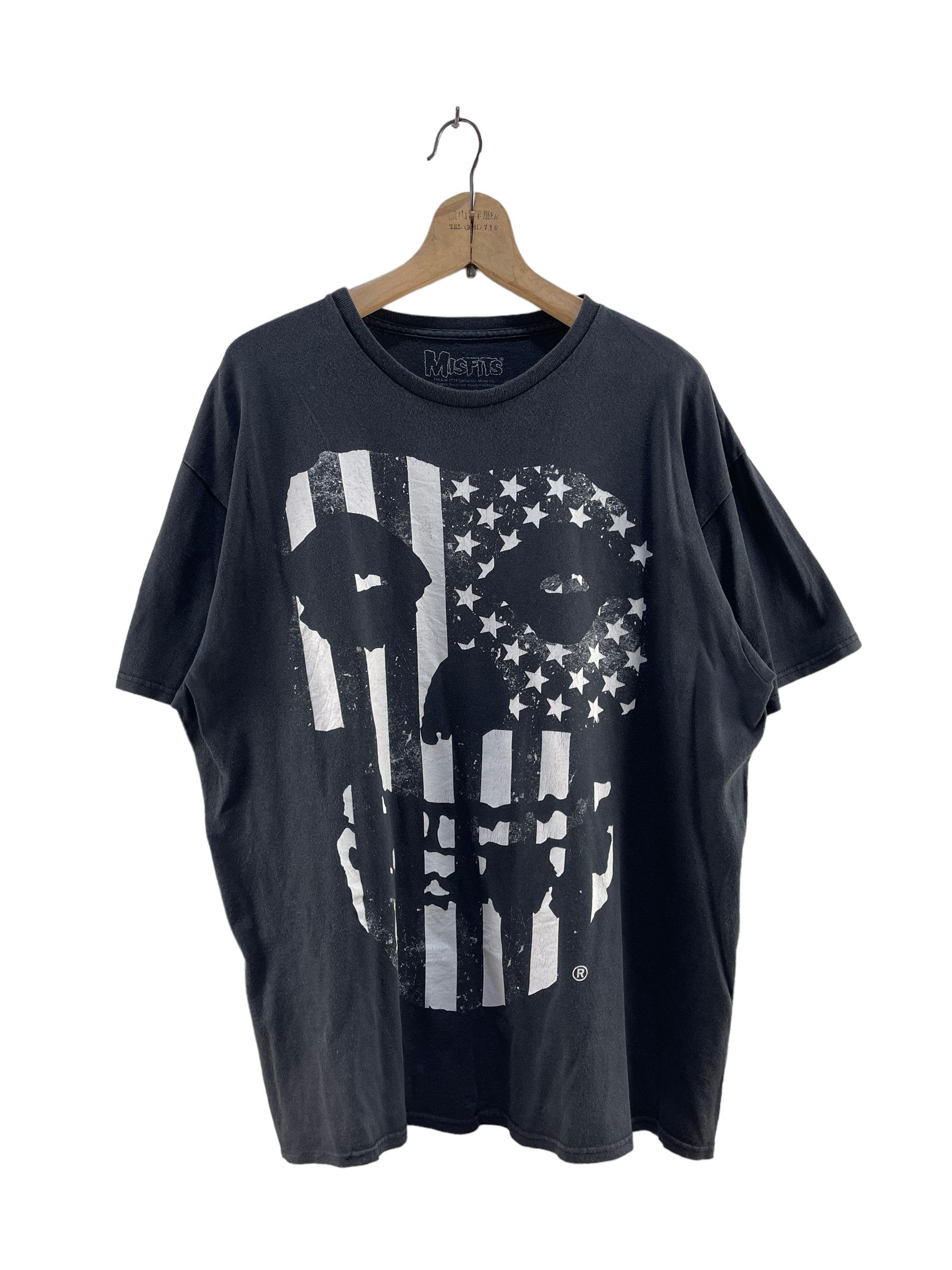 Band Tees × Misfits Misfits American Flag Tee Size US XL / EU 56 / 4 - 1 Thumbnail