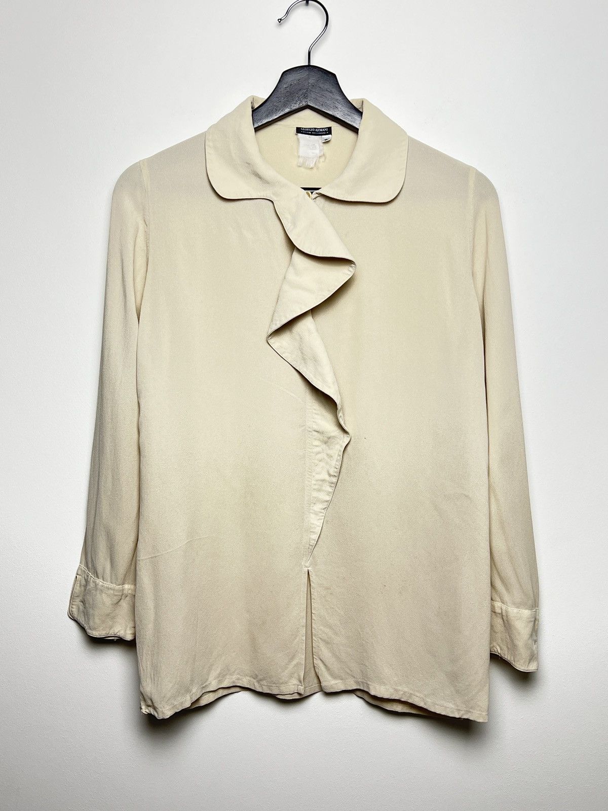 giorgio armani silk shirt
