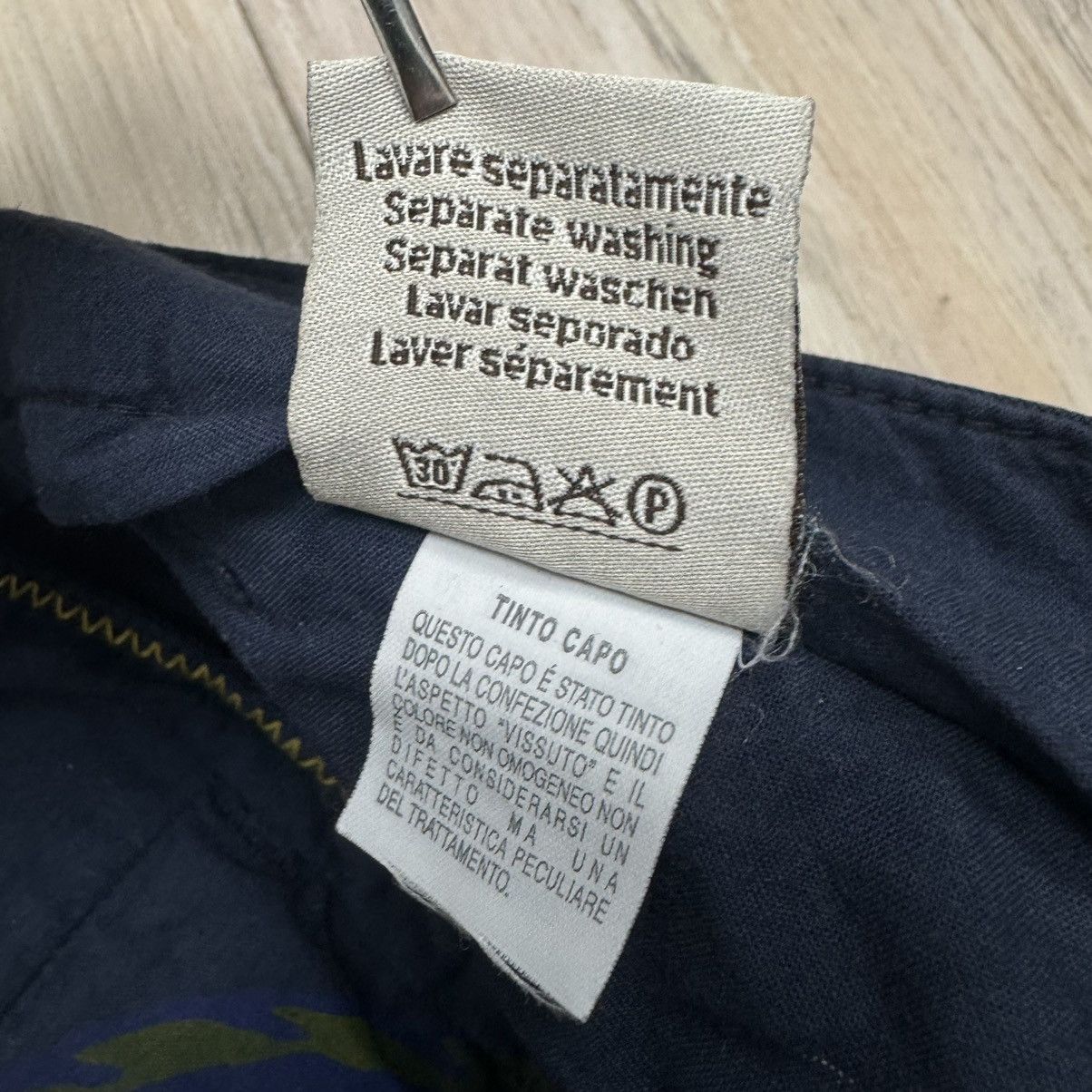 Avirex Vintage Y2K Avirex Essential Navy 100% Cotton Chino Pants Size US 34 / EU 50 - 17 Thumbnail