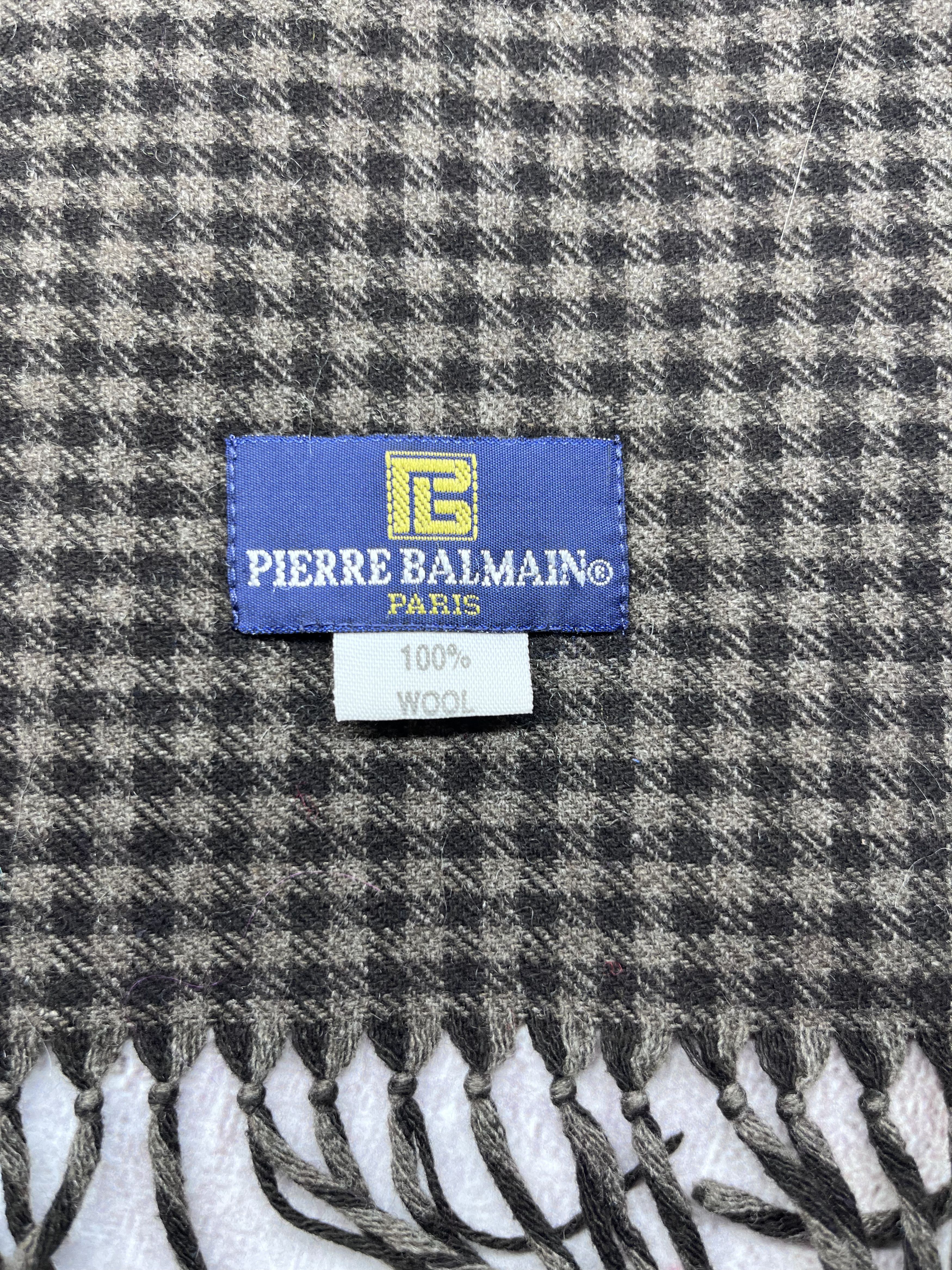 Pierre Balmain Vintage Wool Scarf Pierre Balmain Men’s Size OS Size ONE SIZE - 5 Thumbnail