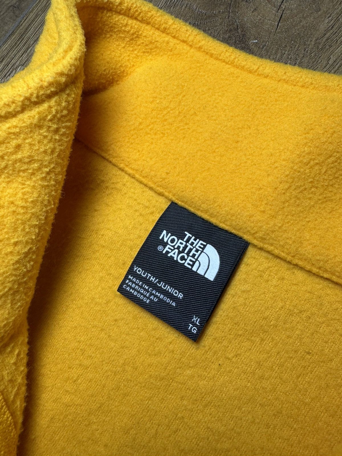 The North Face The North Face Yellow Zipped Fleece Sweatshirt Size M / US 6-8 / IT 42-44 - 11 Thumbnail