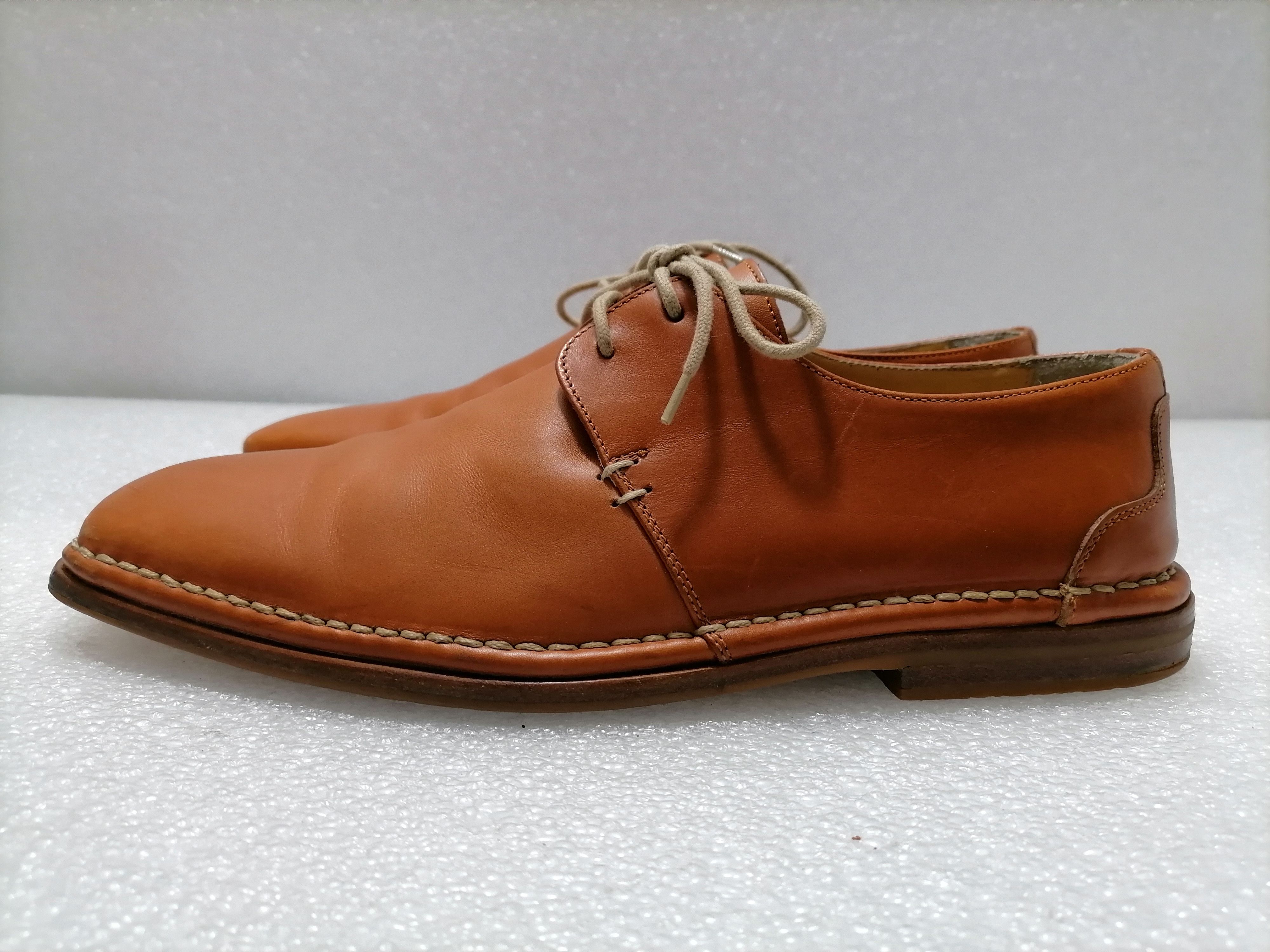 Bruno Magli Leather Man Shoes Handmade Size US 9 / EU 42 - 3 Thumbnail