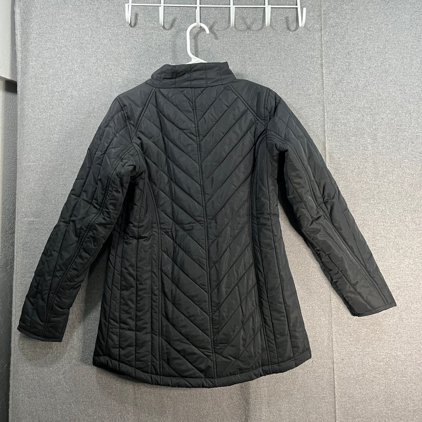 Other Isaac Mizrahi Live! Nylon Quilted Jacket With Printed Size XXS / US 00 / IT 34 - 2 Thumbnail