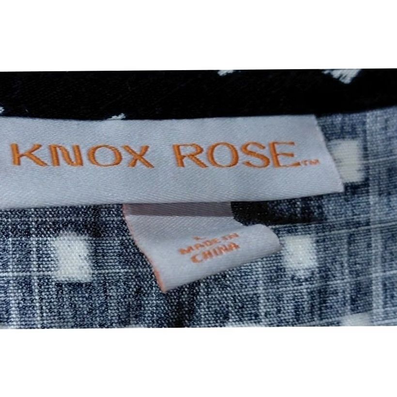 Vintage Knox Rose Black Polka Dot Maxi Dress V-Neck Sleeve Women IP9 Size L / US 10 / IT 46 - 3 Thumbnail