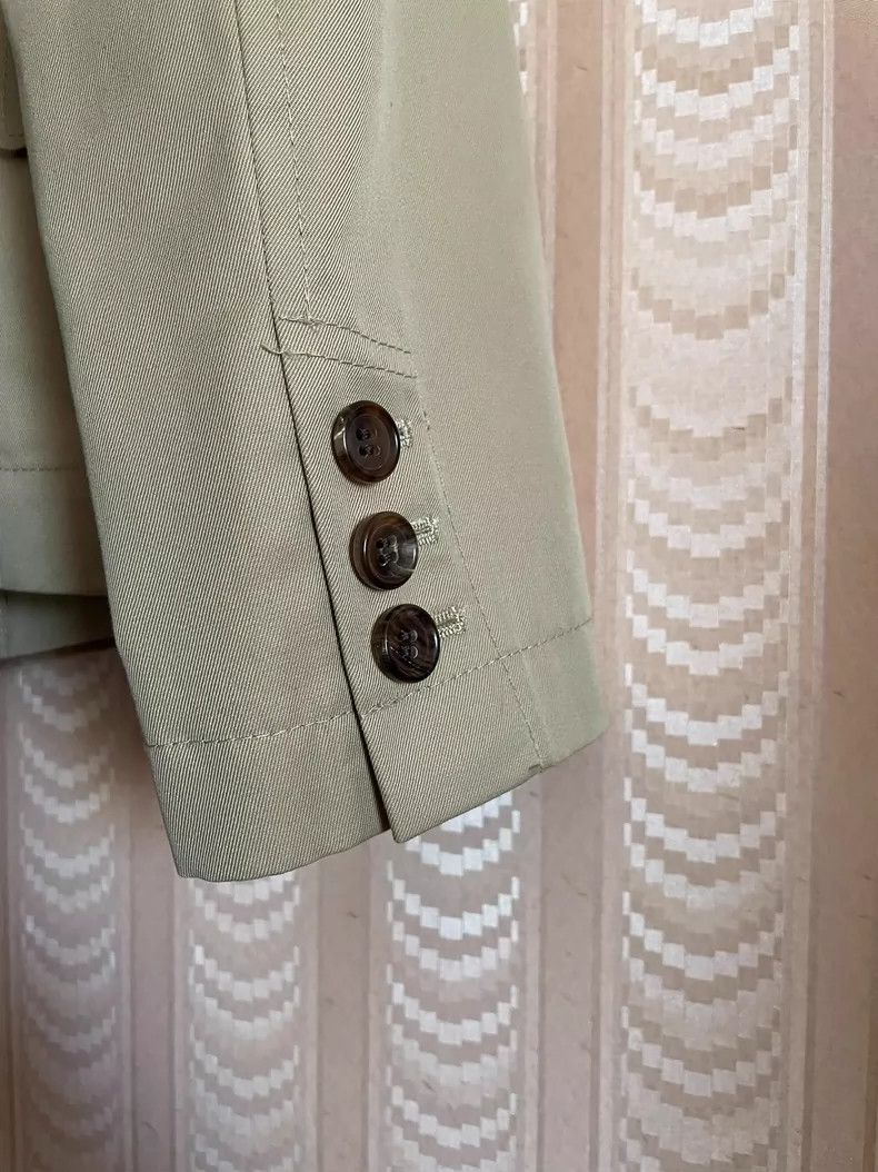 Comme des Garcons Comme Des Garcons Khaki Blazer Top Jacket Size S / US 4 / IT 40 - 7 Thumbnail