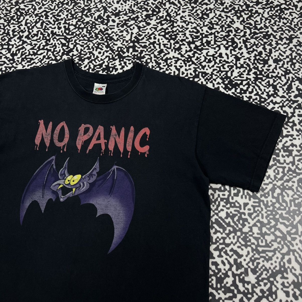 Vintage Vintage Y2K Vamp No Panic Be Relaxed Faded Humor T-shirt Size US L / EU 52-54 / 3 - 8 Thumbnail