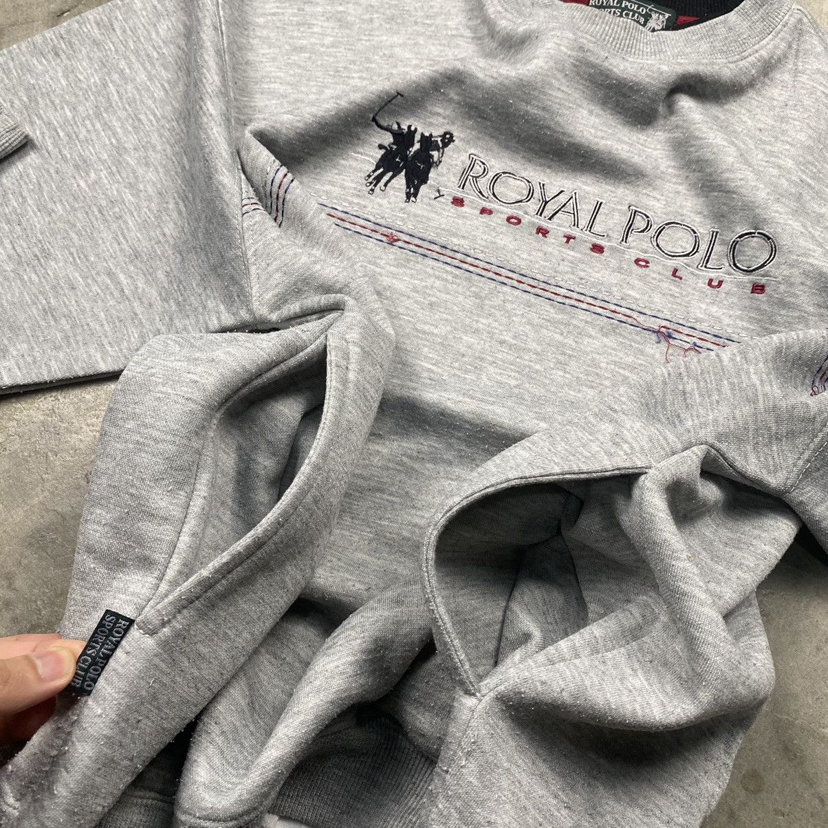 Sports Specialties × Vintage 90s Royal Polo Sports Club Boxy Crewneck Size US M / EU 48-50 / 2 - 8 Thumbnail
