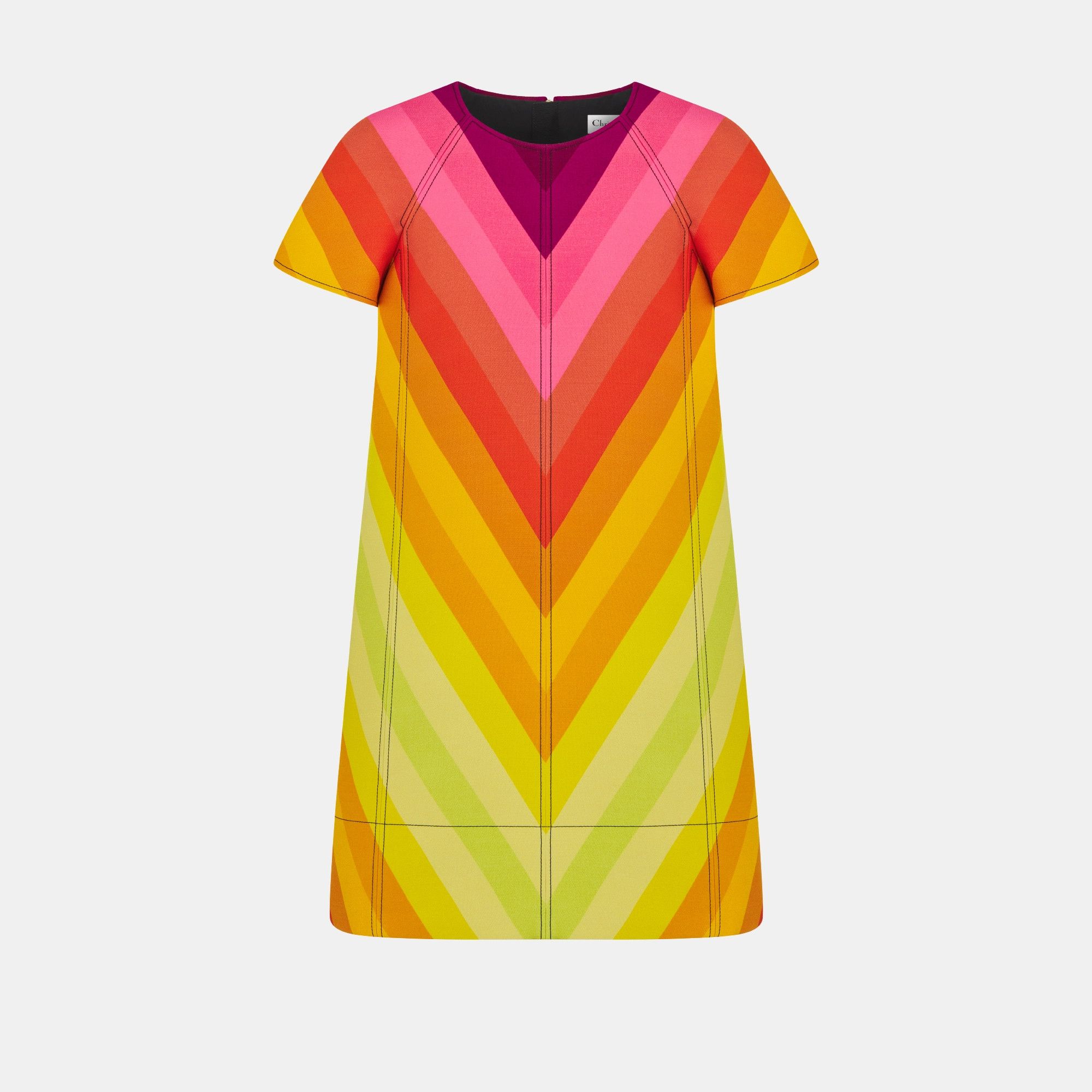 Dior o1bcso1str0126 Dress in Multicolor Size XXS / US 00 / IT 34 - 1 Preview