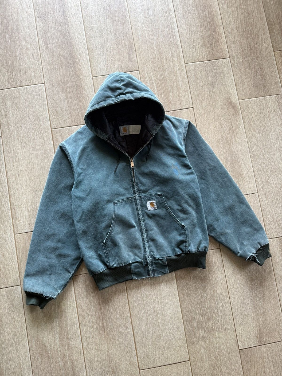 Carhartt Vintage Hunter Green JQ243 carhartt Jacket Size US XL / EU 56 / 4 - 6 Thumbnail