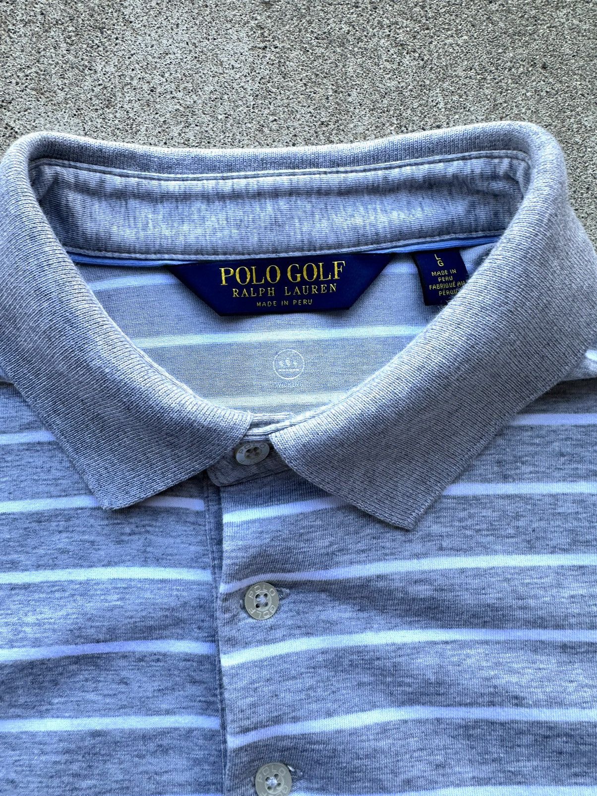 Polo Ralph Lauren Ralph Lauren Polo Golf Shirt Men Size Large Moisture Wick Size US L / EU 52-54 / 3 - 3 Thumbnail