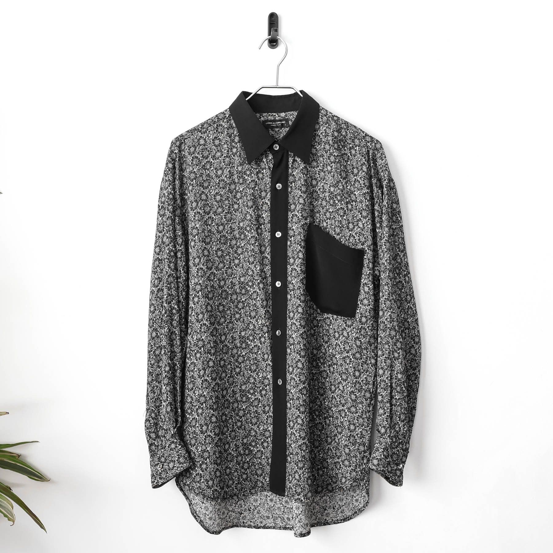 Comme des Garcons Homme Plus VTG Comme Des Garcons Homme Tailored Tapestry Button Shirt Size US L / EU 52-54 / 3 - 1 Thumbnail