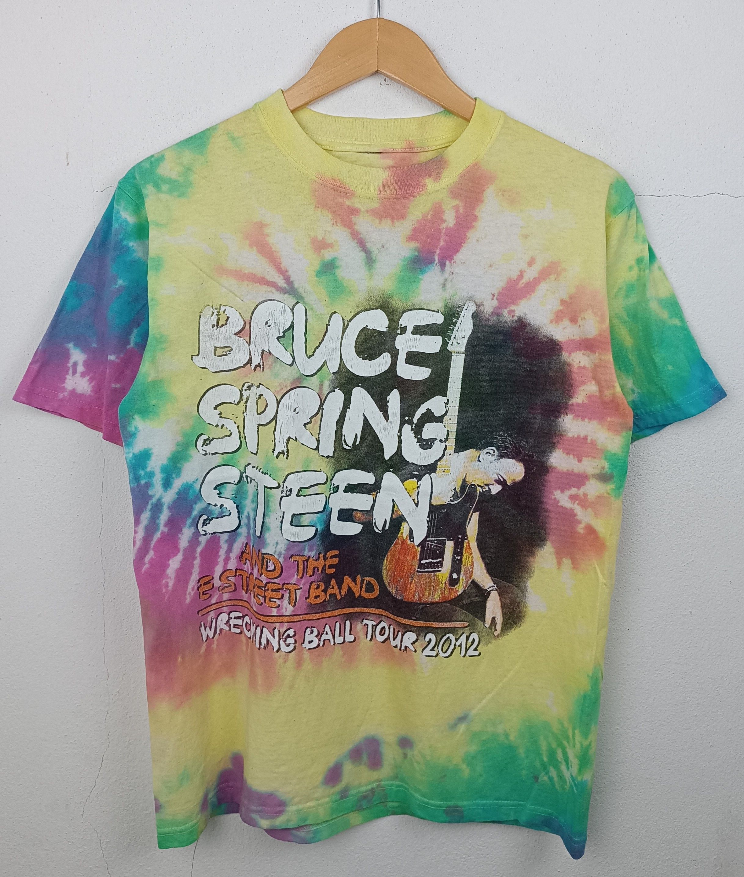 Band Tees VINTAGE 2012 BRUCE SPRINGSTEEN & E STREET BAND WRECKING BALL Size US M / EU 48-50 / 2 - 3 Thumbnail