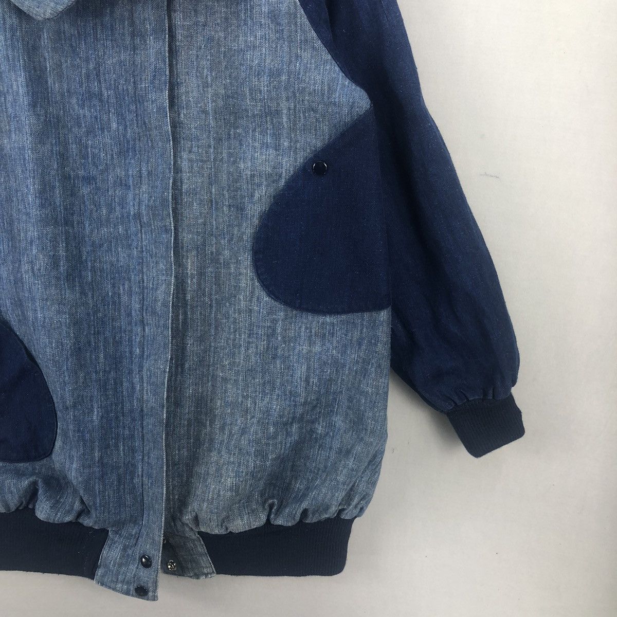 Japanese Brand Vintage Rework Custom Denim Zipper Jacket Size US M / EU 48-50 / 2 - 3 Thumbnail