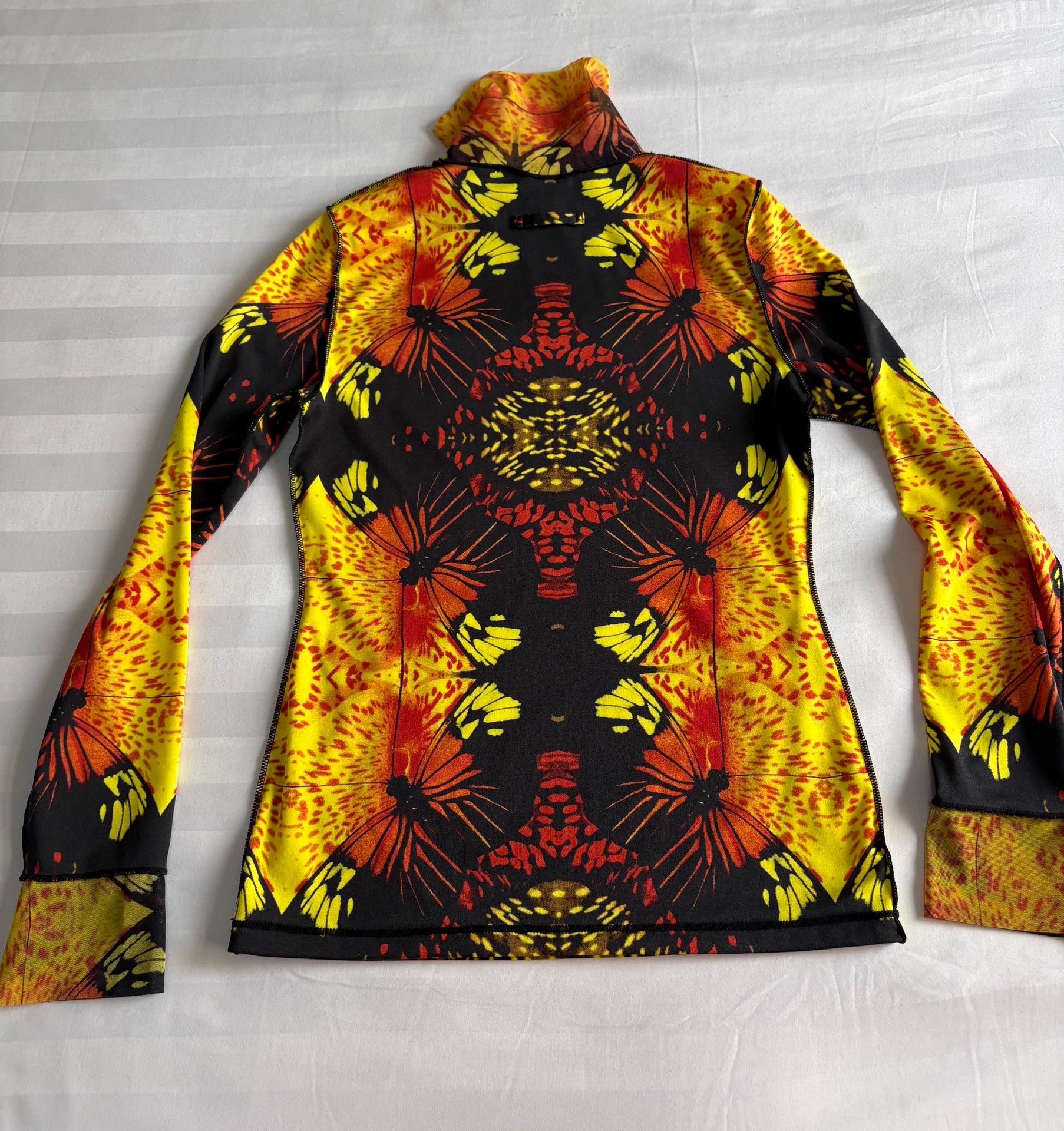 Jean Paul Gaultier Vintage Jean Paul Gaultier Flame Butterfly Tulle Top Size S / US 4 / IT 40 - 7 Thumbnail