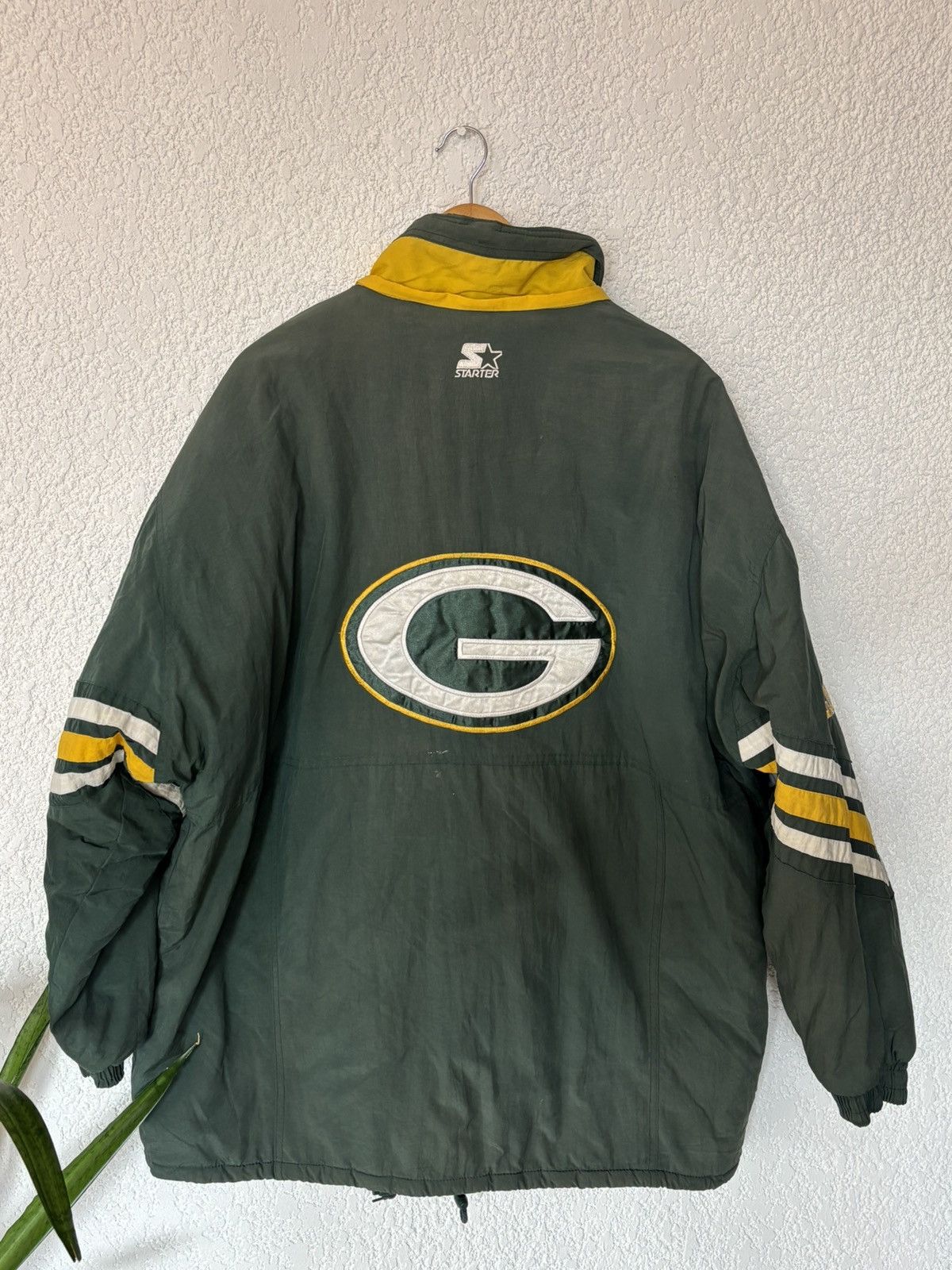 Starter Vintage Starter Green Bay Packers Jacket Size US XL / EU 56 / 4 - 5 Thumbnail