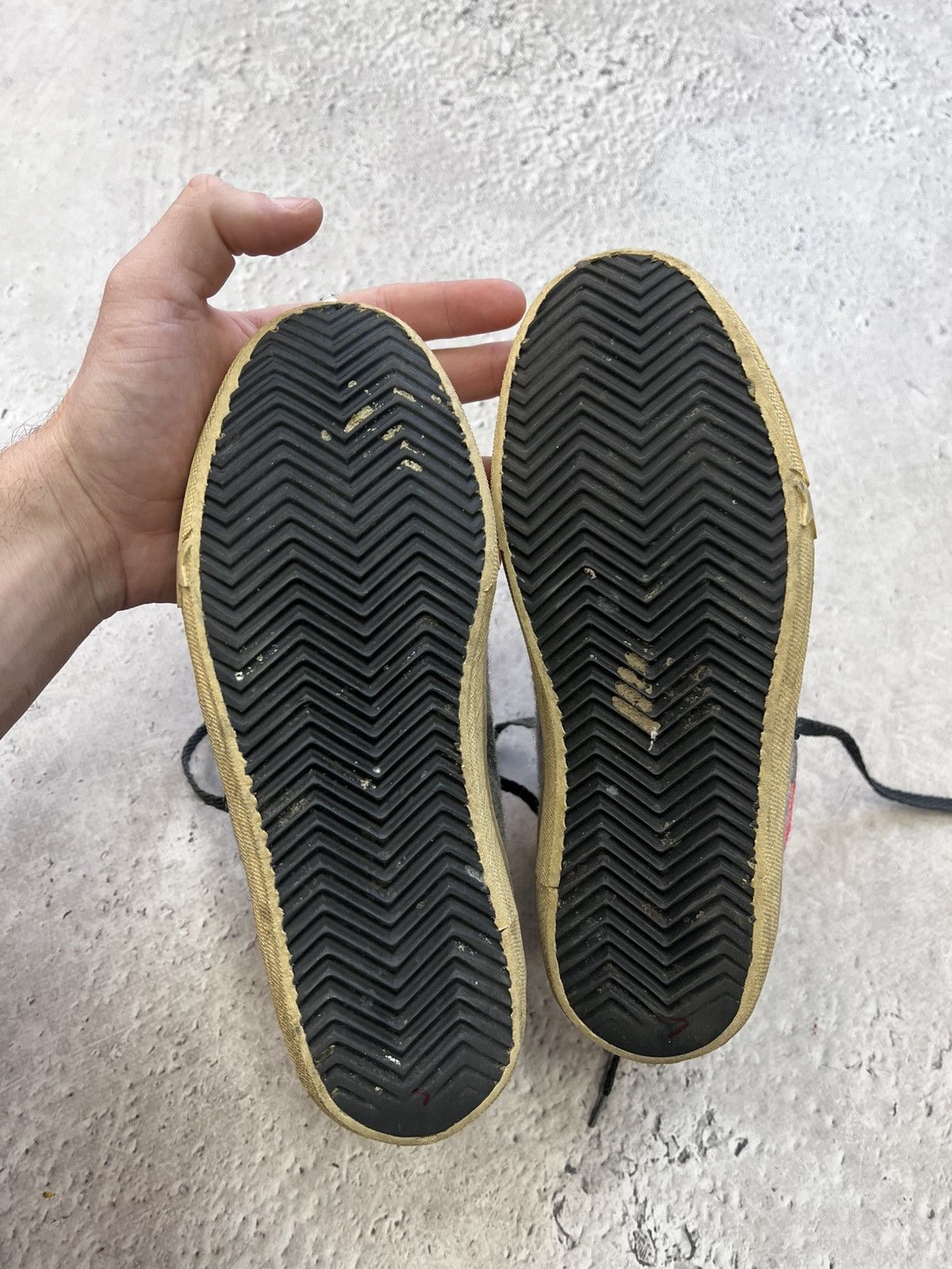 Golden Goose × Vintage SaleVintage Golden Goose Slide Distressed Sneakers Size US 6 / IT 36 - 8 Thumbnail