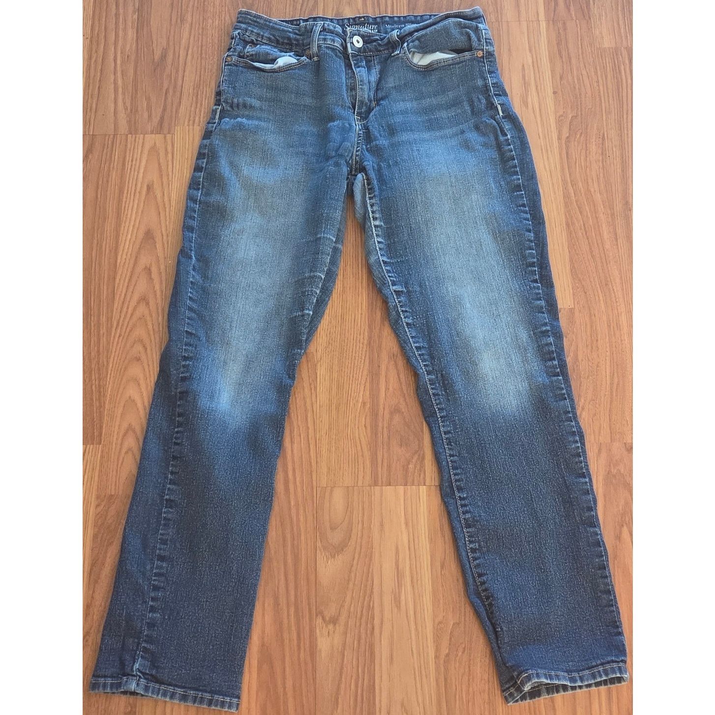 Levi's Levi's Signature Women's Navy Blue Jeans - Size 8M W29 L32 Size 30" / US 8 / IT 44 - 3 Thumbnail