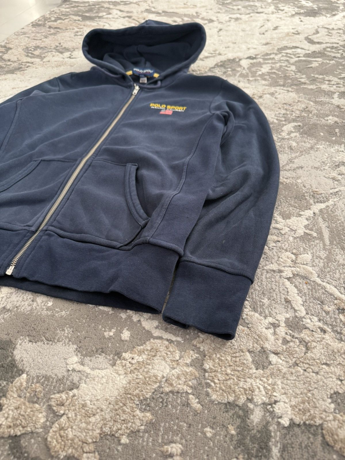 Polo Ralph Lauren Polo Sport Ralph Lauren Zip—Up Hoodie Navy S Size Men’s Y2K Size US S / EU 44-46 / 1 - 2 Thumbnail