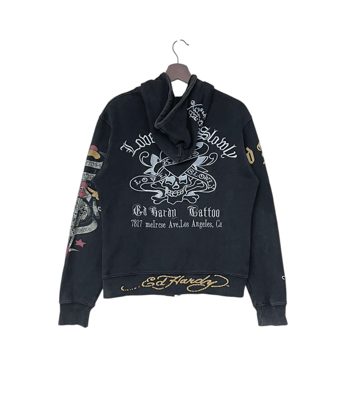Ed Hardy Vintage Brand Ed Hardy Hoodie 2000s Size US M / EU 48-50 / 2 - 2 Thumbnail