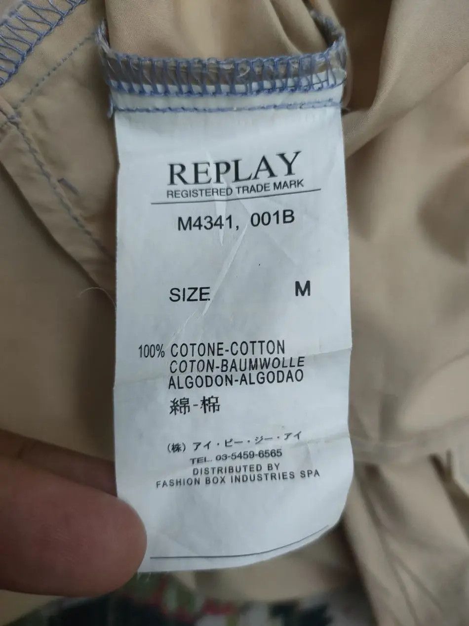 Replay Replay Shirt Size US M / EU 48-50 / 2 - 6 Thumbnail