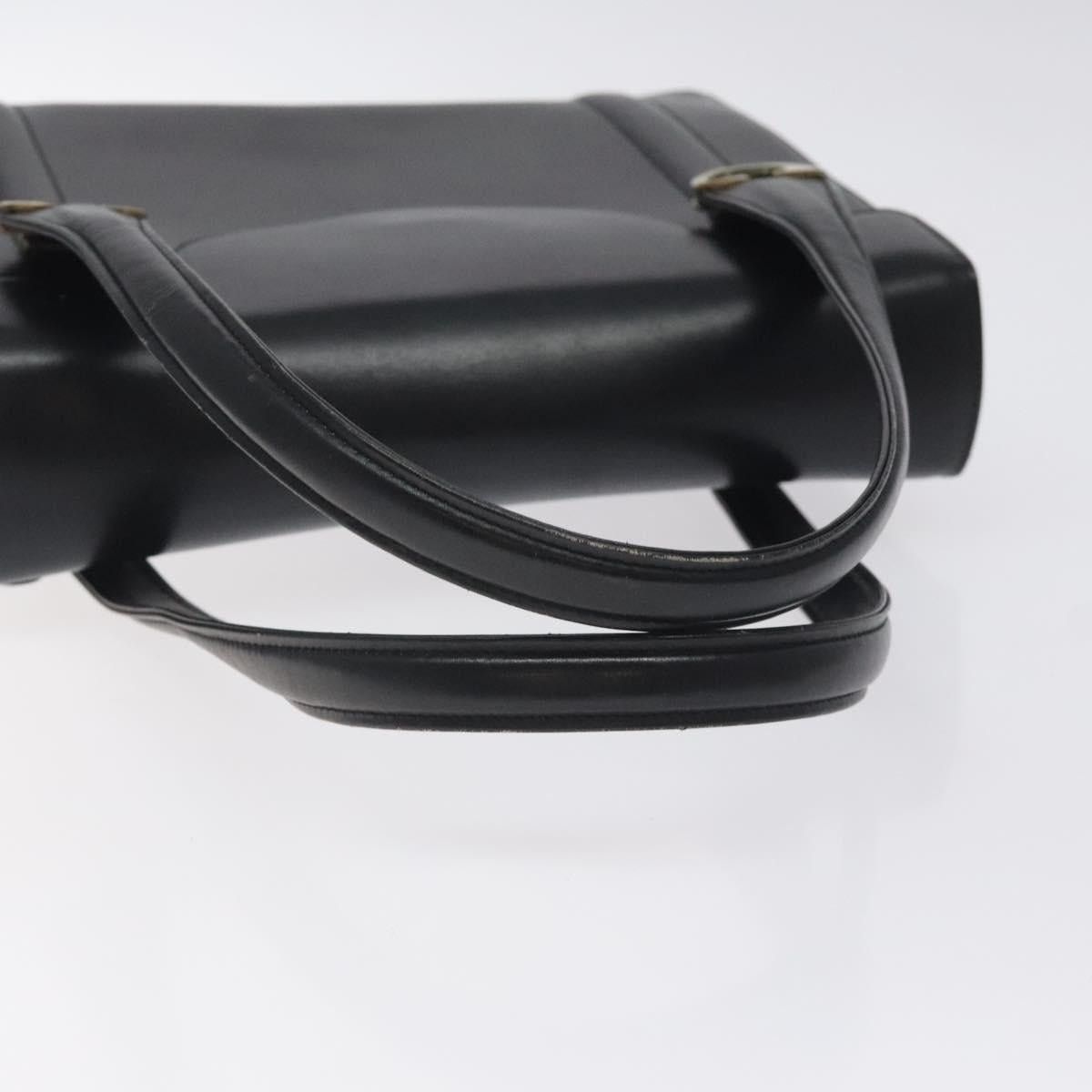 Gucci GUCCI Handbag Leather Black Gold Size ONE SIZE - 7 Thumbnail