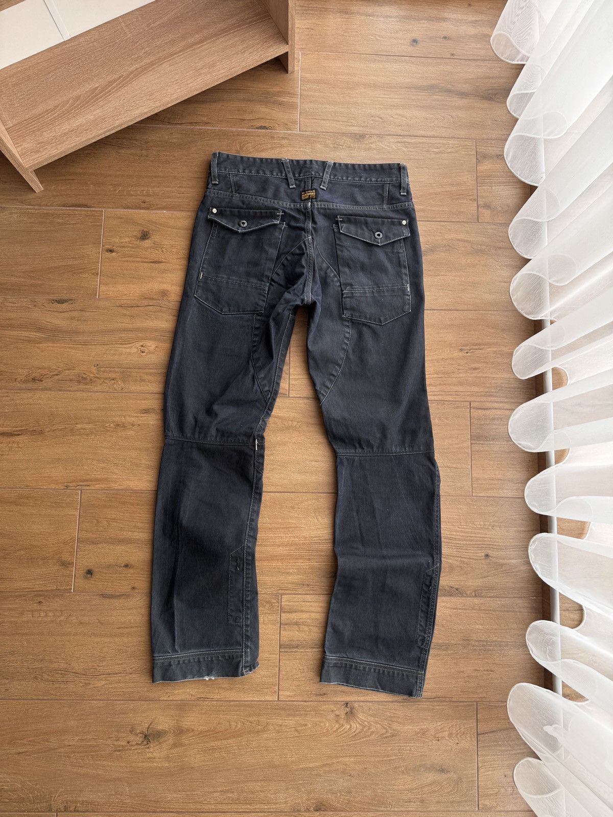 G-Star × Vintage Vintage G-Star Raw Cargo General Tapered Japanese Denim Size US 32 / EU 48 - 8 Thumbnail
